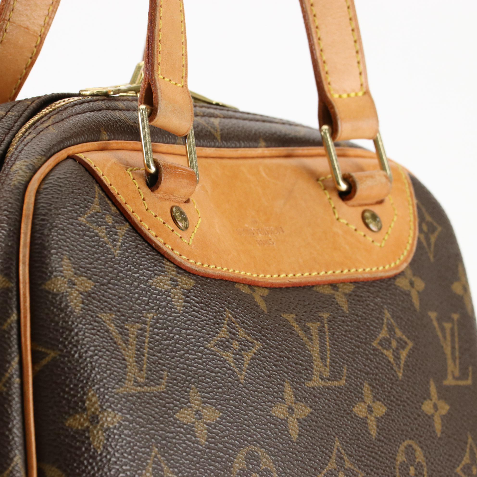 Louis Vuitton Excursion Shoe Bag in Monogram Canvas and Vachetta Leather