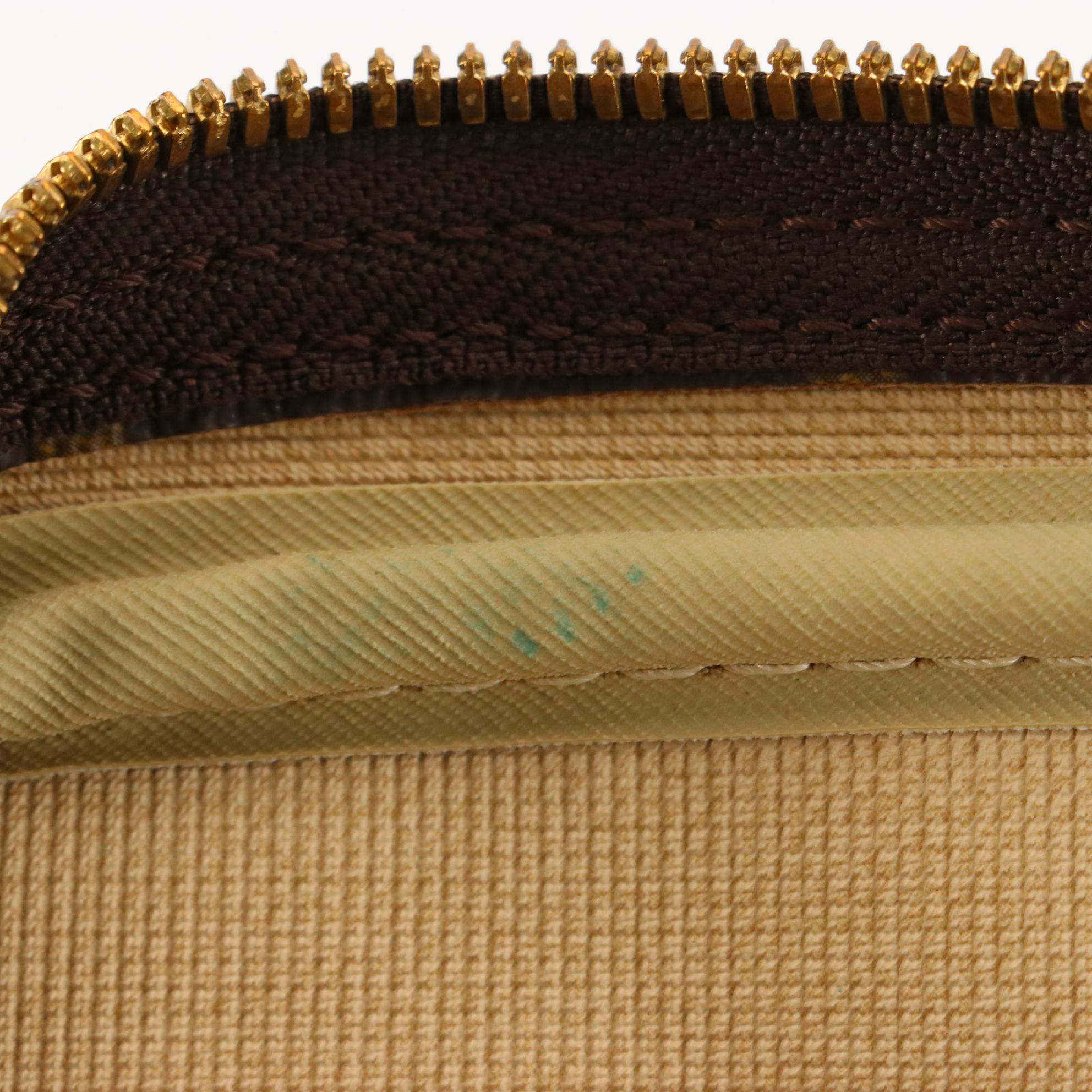 Louis Vuitton Excursion Shoe Bag in Monogram Canvas and Vachetta Leather