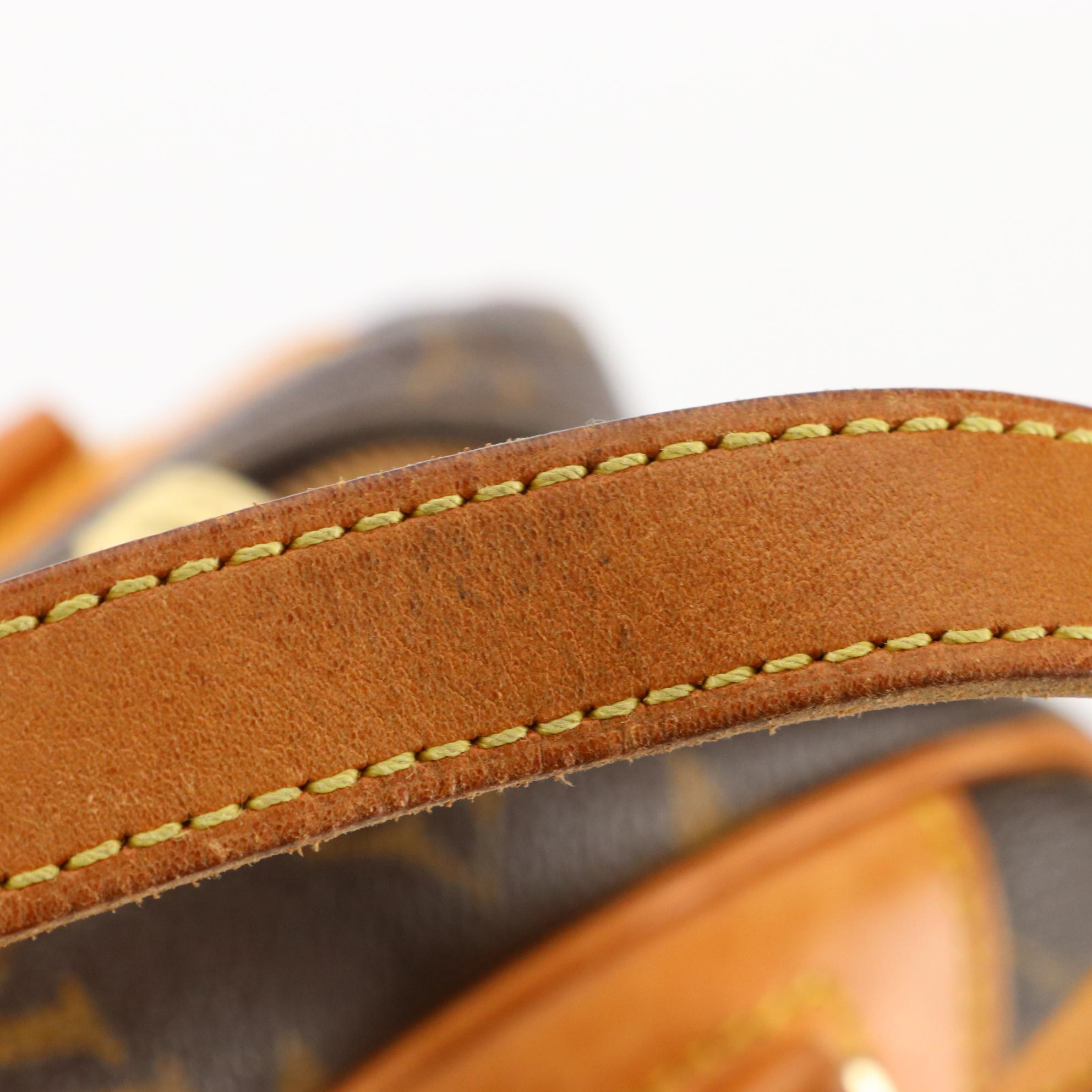 Louis Vuitton Excursion Shoe Bag in Monogram Canvas and Vachetta Leather