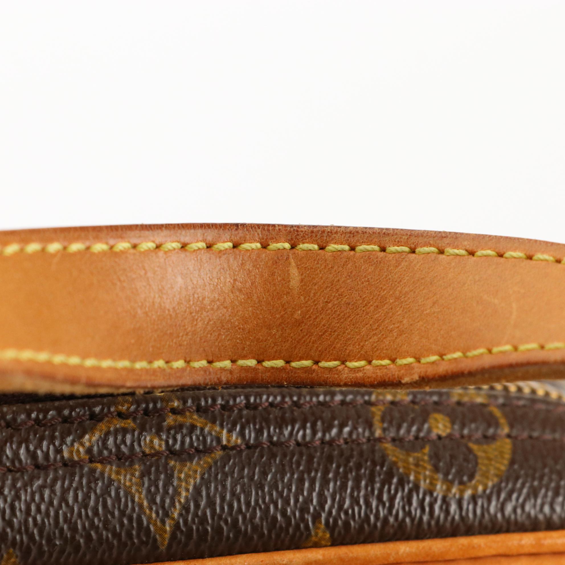 Louis Vuitton Excursion Shoe Bag in Monogram Canvas and Vachetta Leather