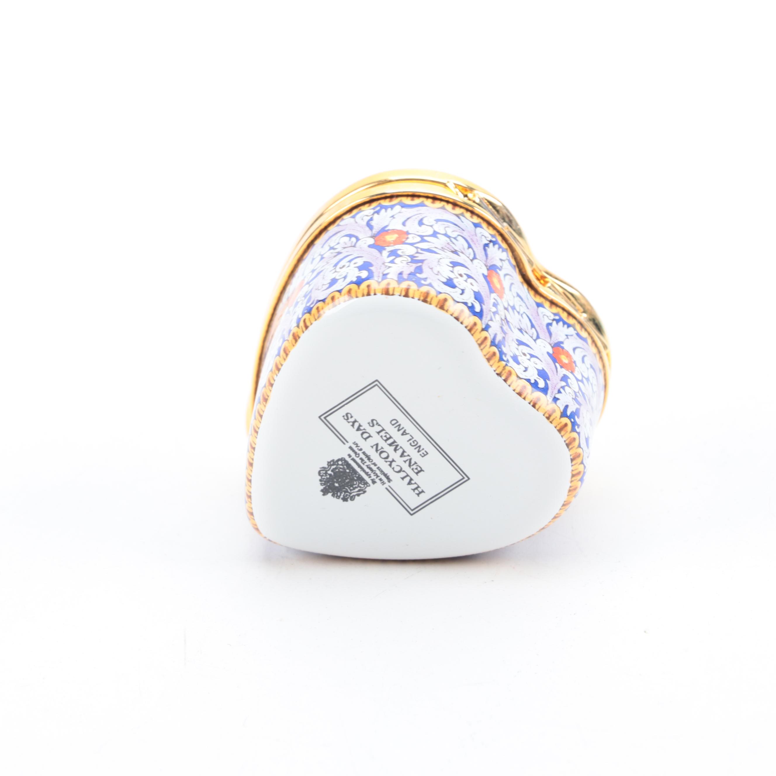 Halcyon Days English Enamel Boxes