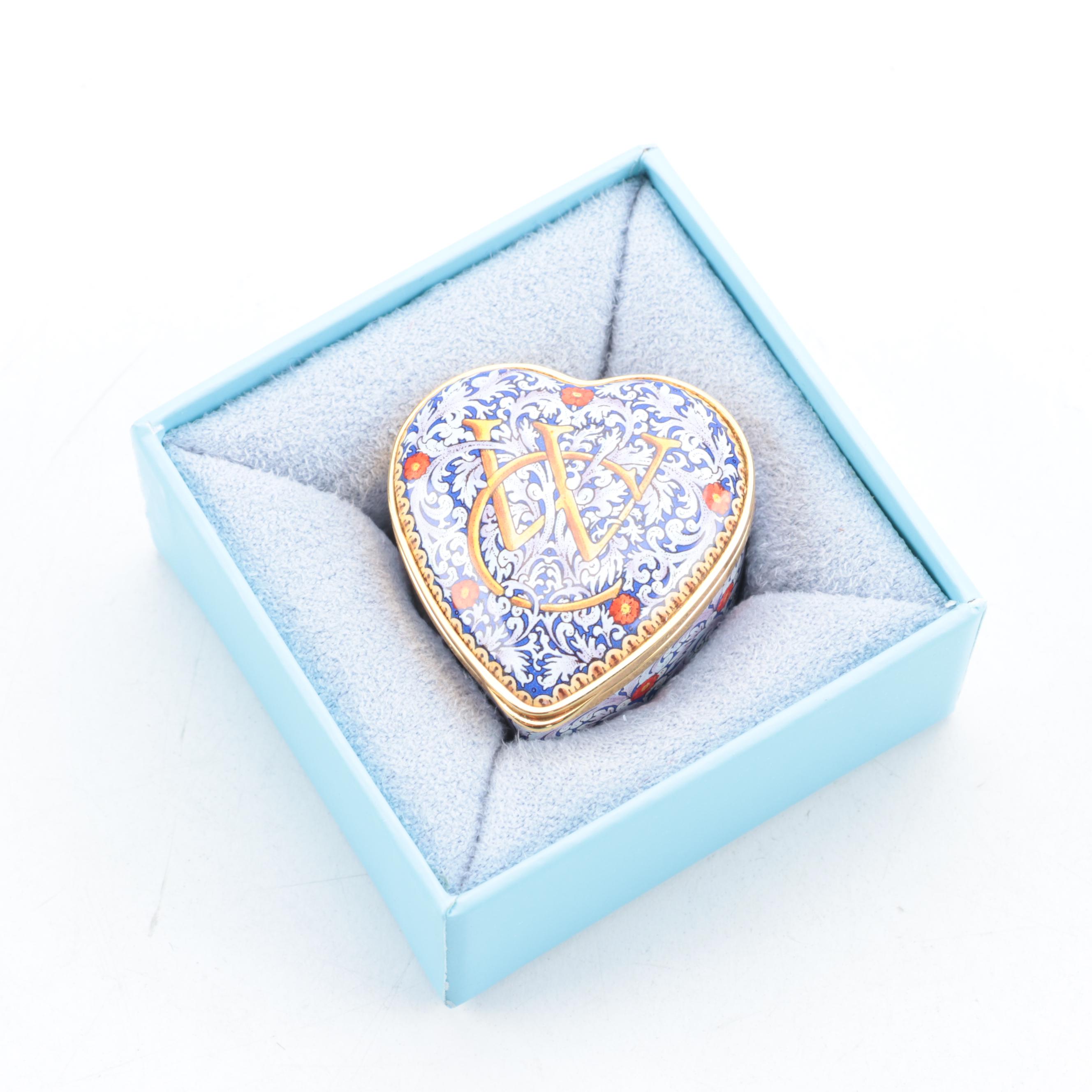 Halcyon Days English Enamel Boxes