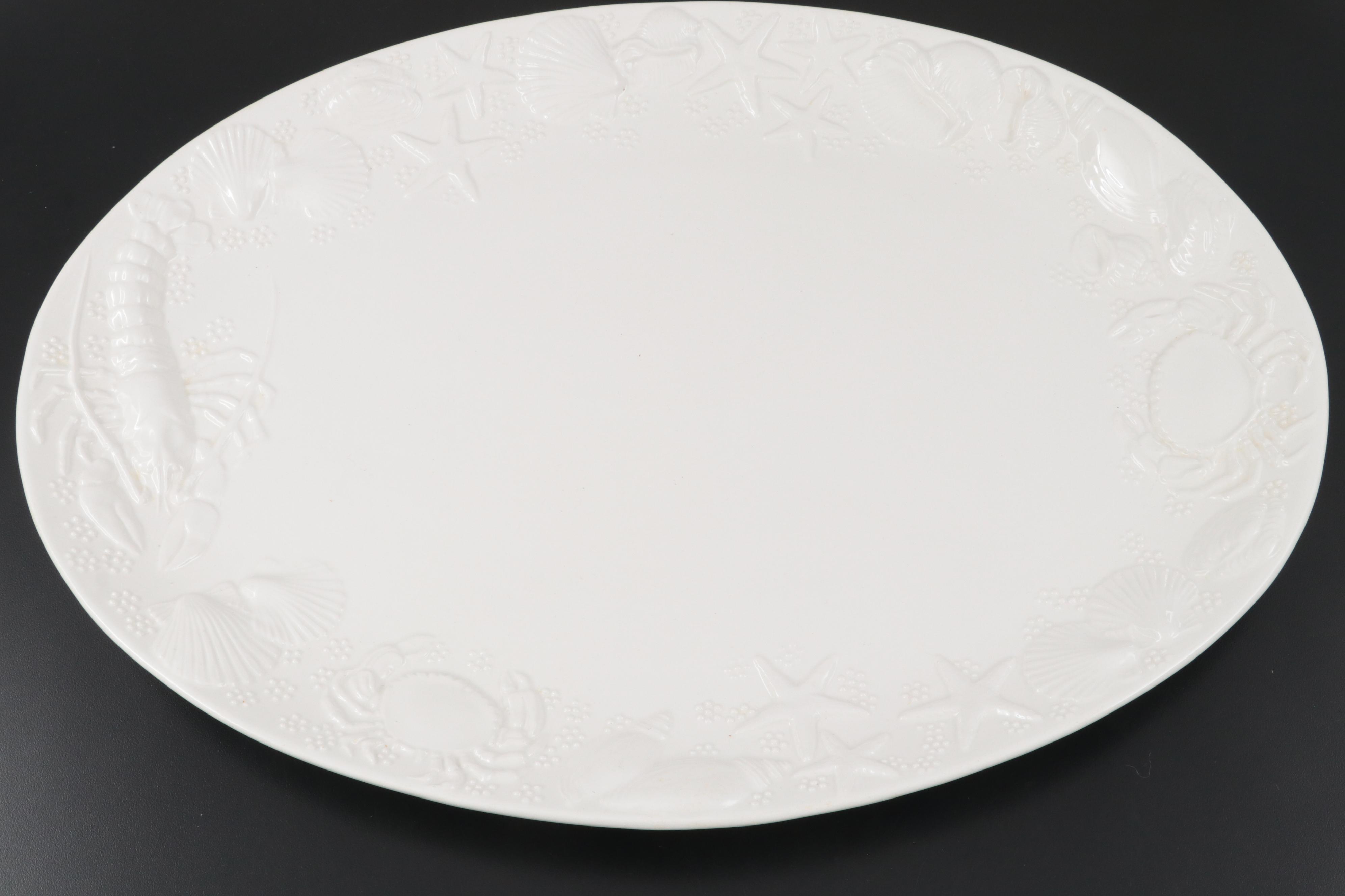 Marine Animal Themed Tableware Including Costa Vere Place Card Holders