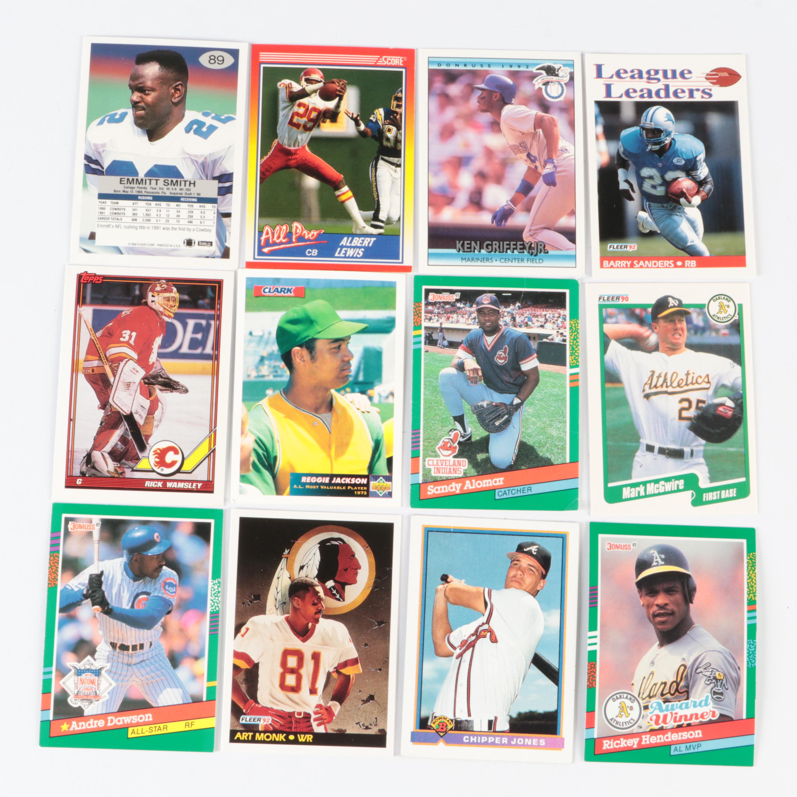 MLB, USA Dream Team Bags with Sports Trading Cards and Glove, 1980s–2000s
