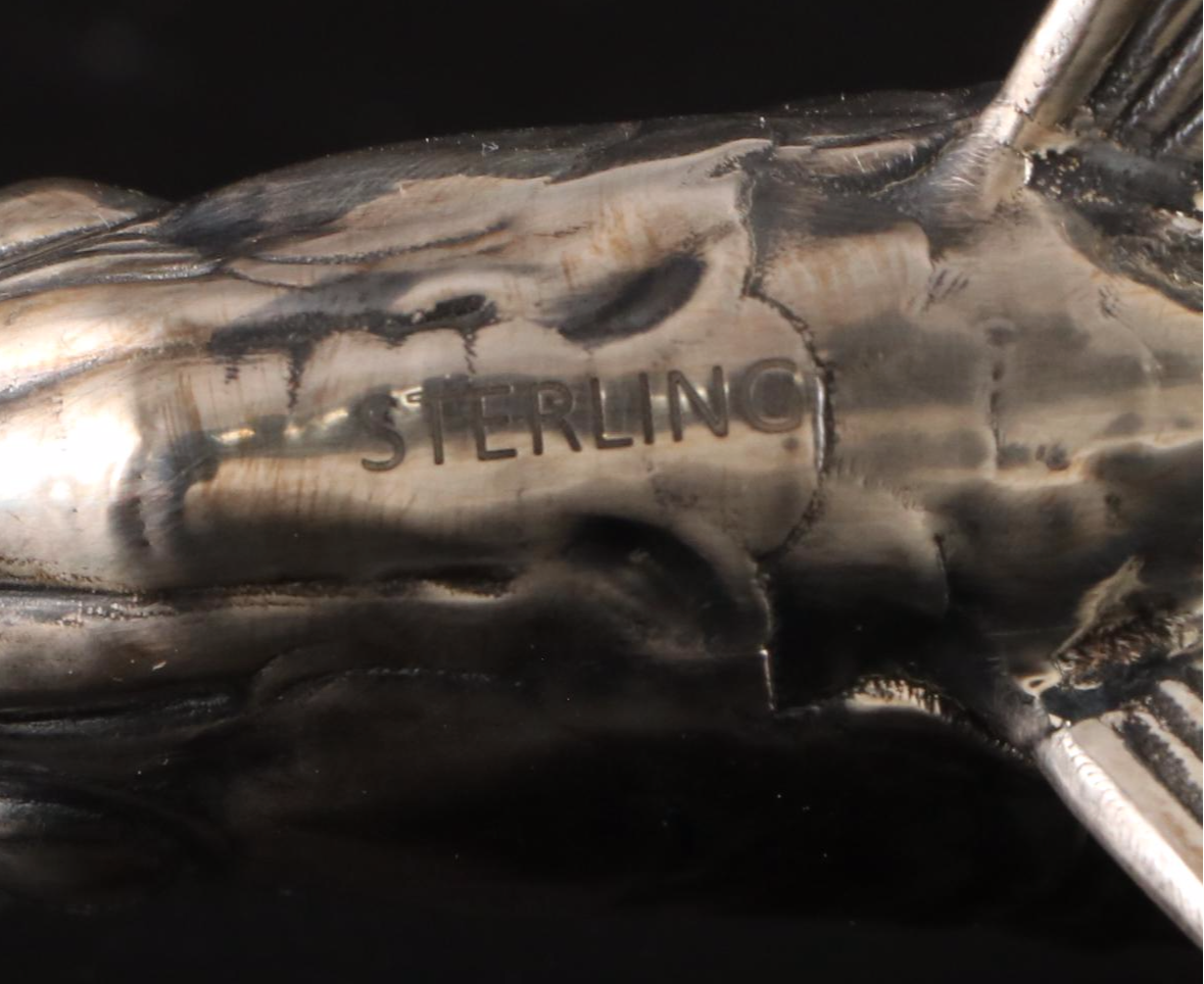 Sterling Silver Arowana Lucky Fish