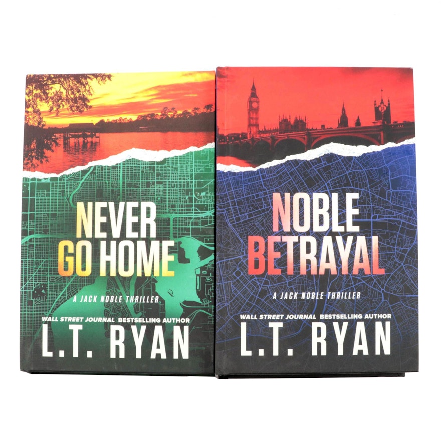 Jack Noble Thrillers "Never Go Home" and "Noble Betrayal" by L.T Ryan