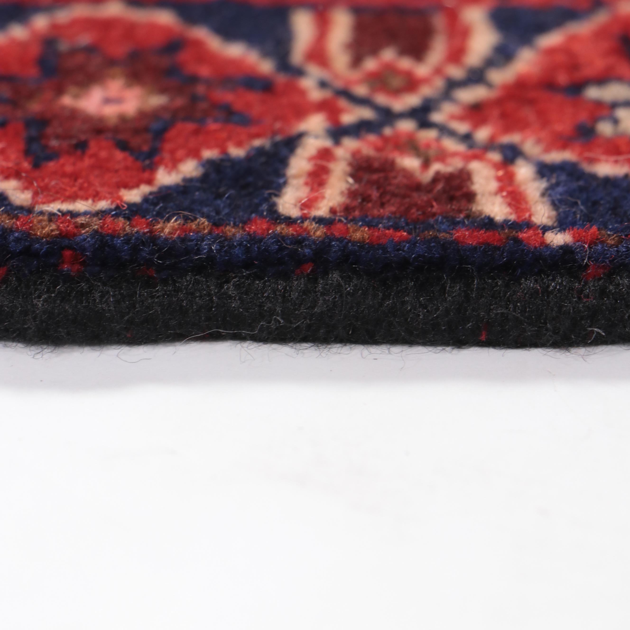 2' x 2'2 Hand-Knotted Afghan Baluch Accent Rug