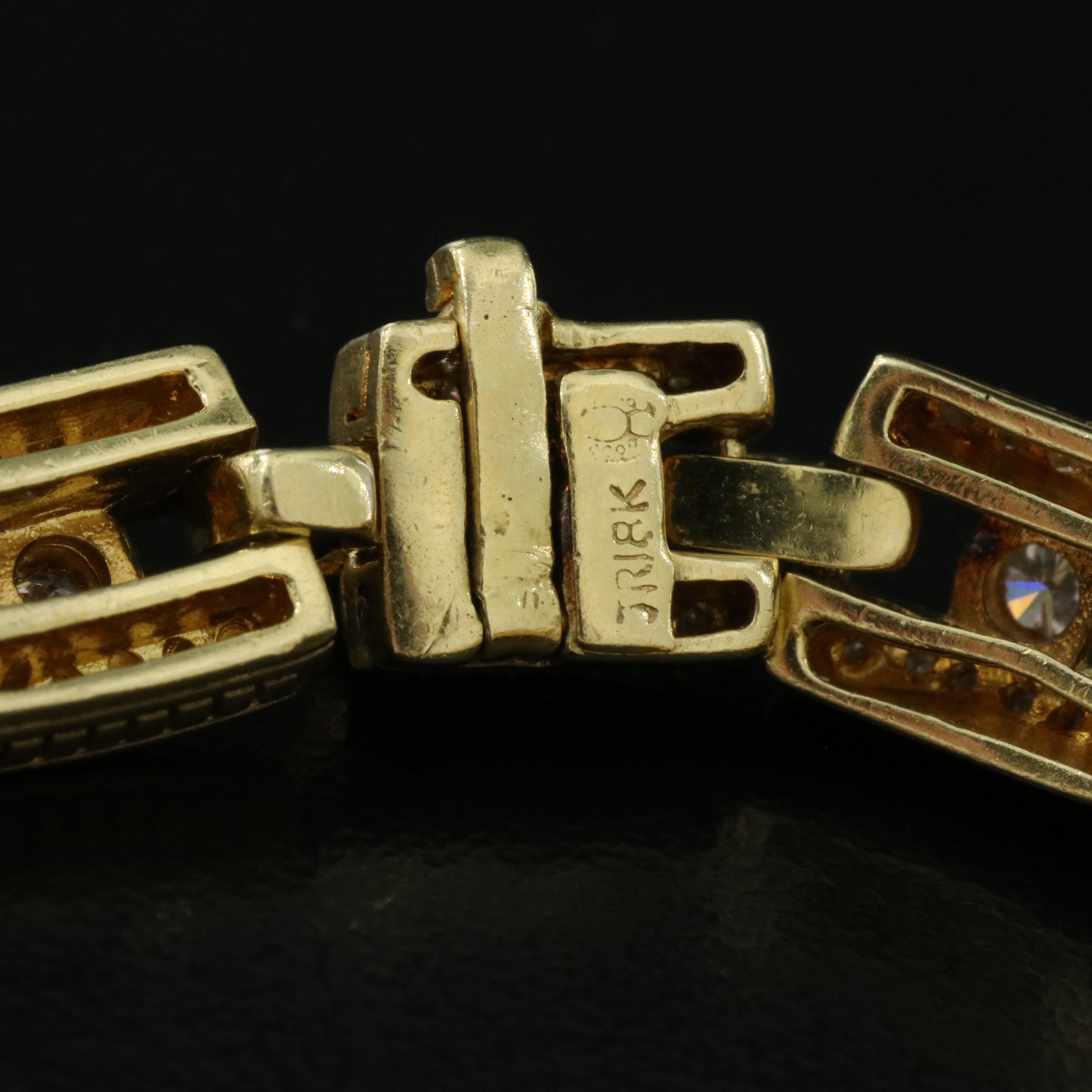 Judith Ripka 18K 1.90 CTW Diamond Bracelet