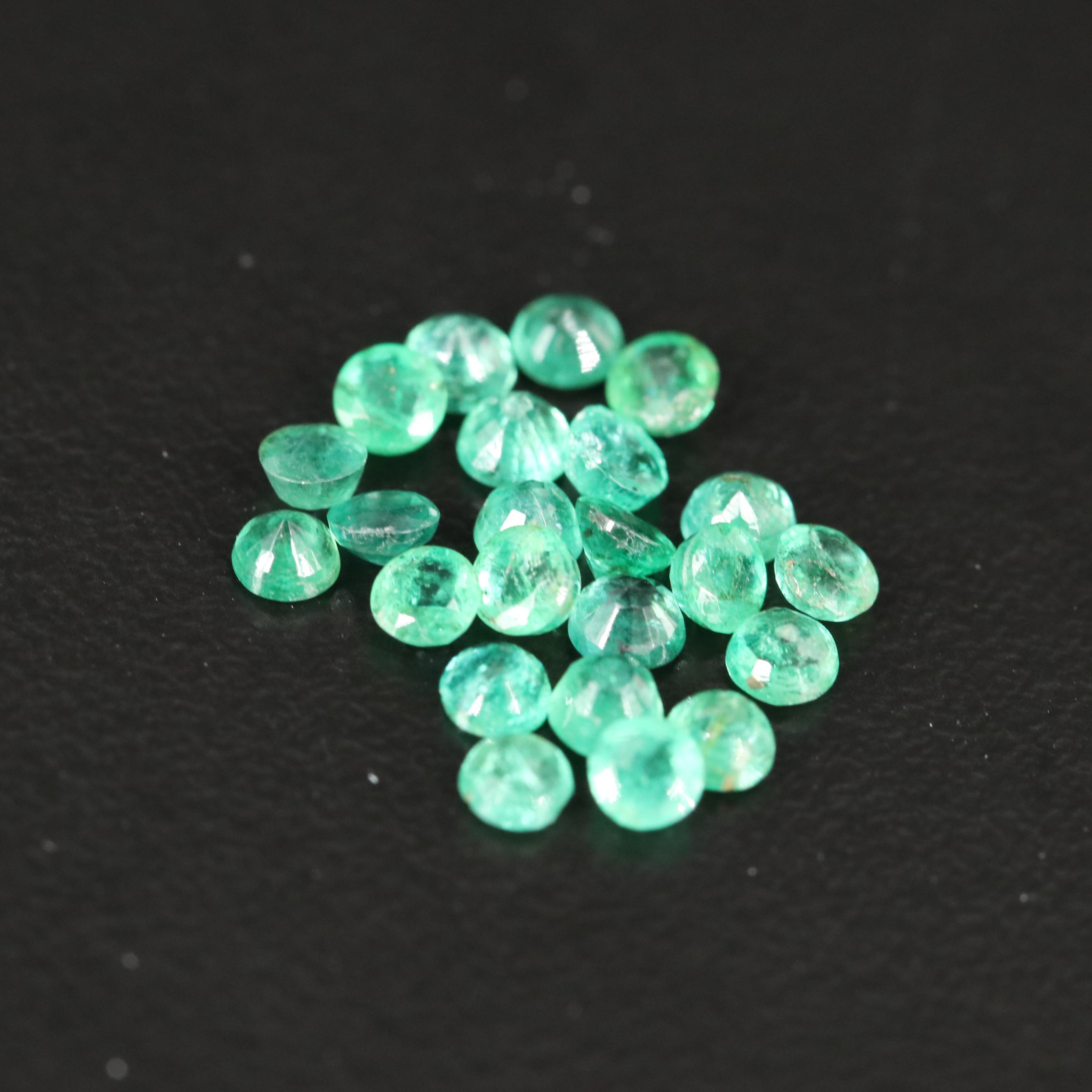 Loose 1.99 CTW Emeralds