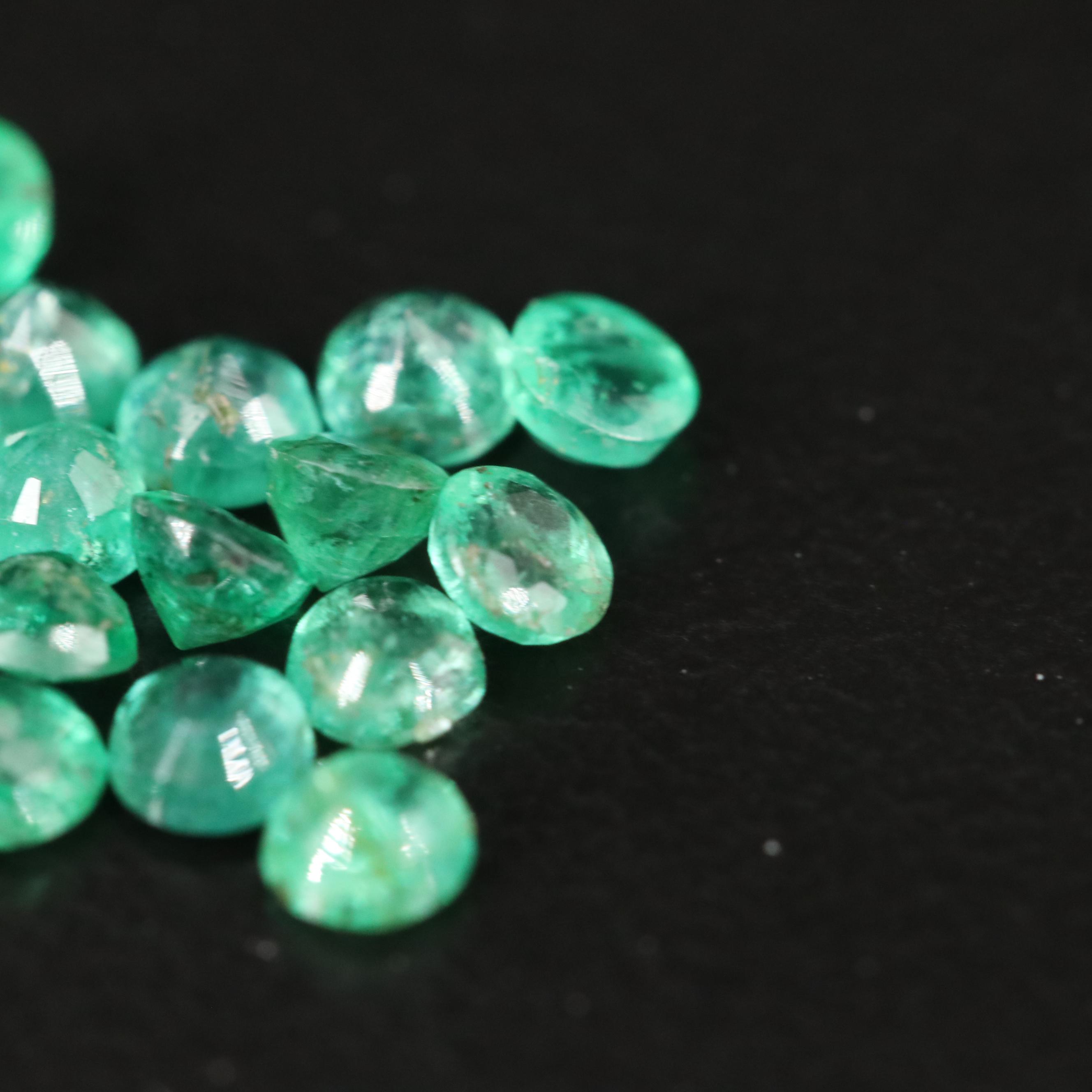 Loose 1.99 CTW Emeralds