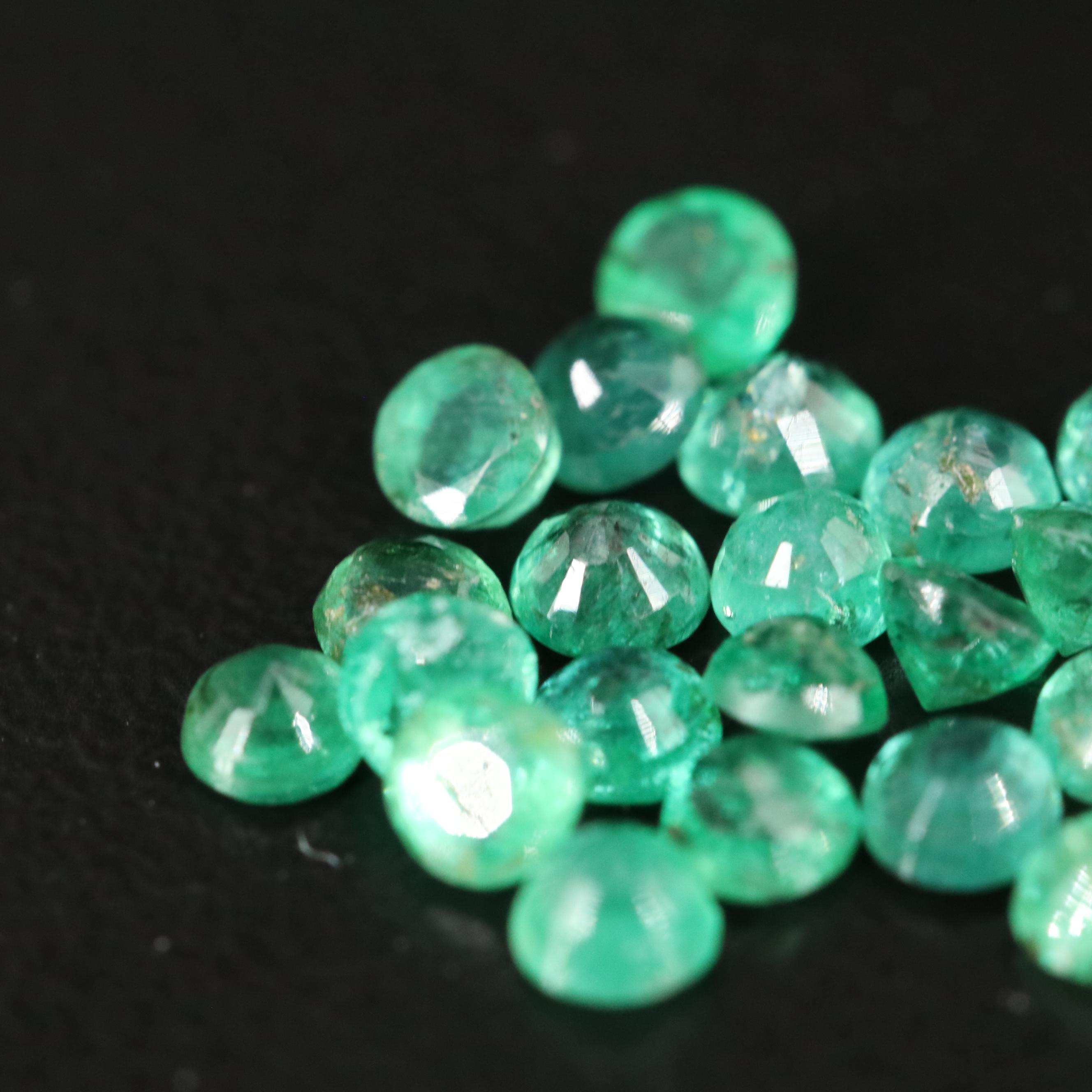 Loose 1.99 CTW Emeralds