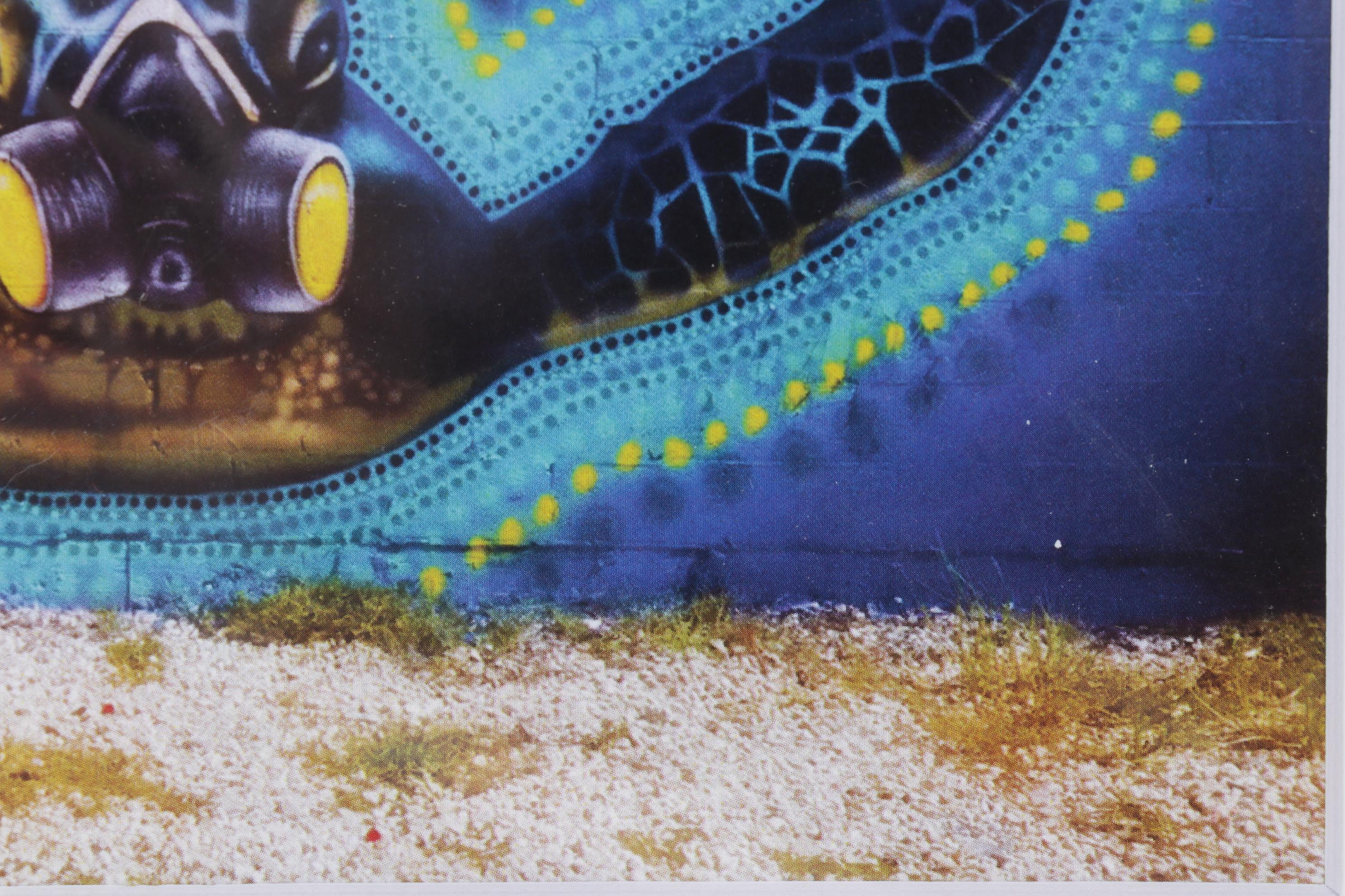 El Chan Guri Offset Lithographs of Street Art Murals, 2021