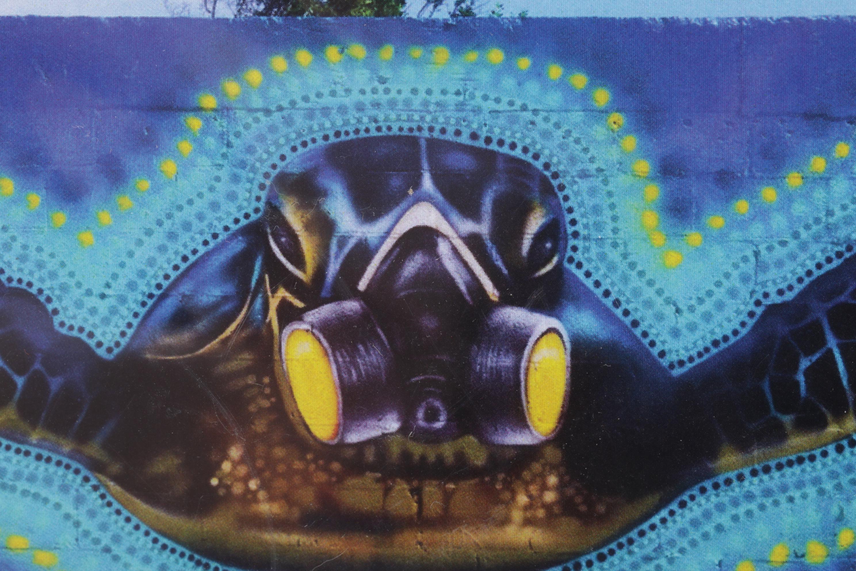 El Chan Guri Offset Lithographs of Street Art Murals, 2021