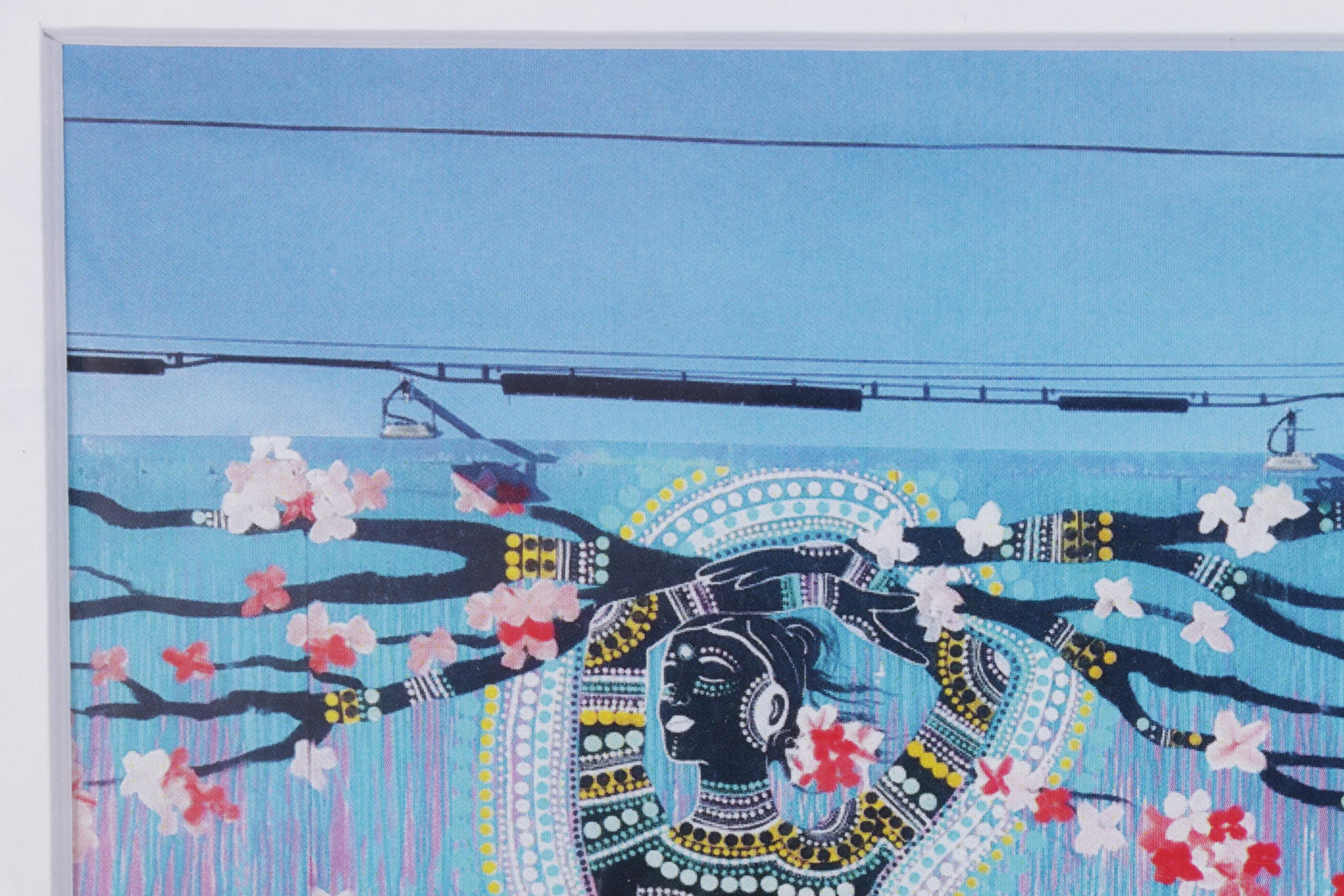 El Chan Guri Offset Lithographs of Street Art Murals, 2021