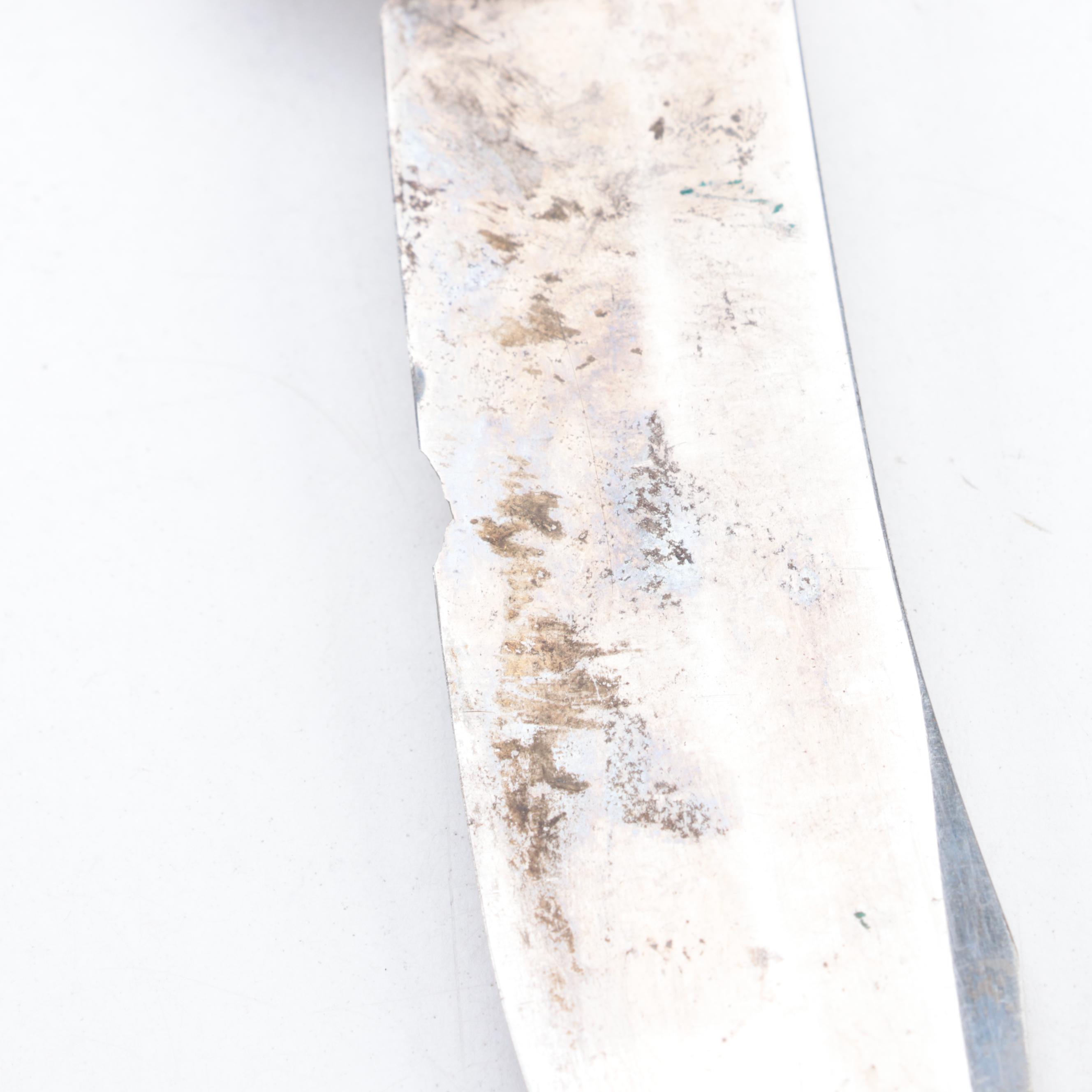 Boy Scouts of America and Colonial Fixed Blade Knives with Leather Scabbards