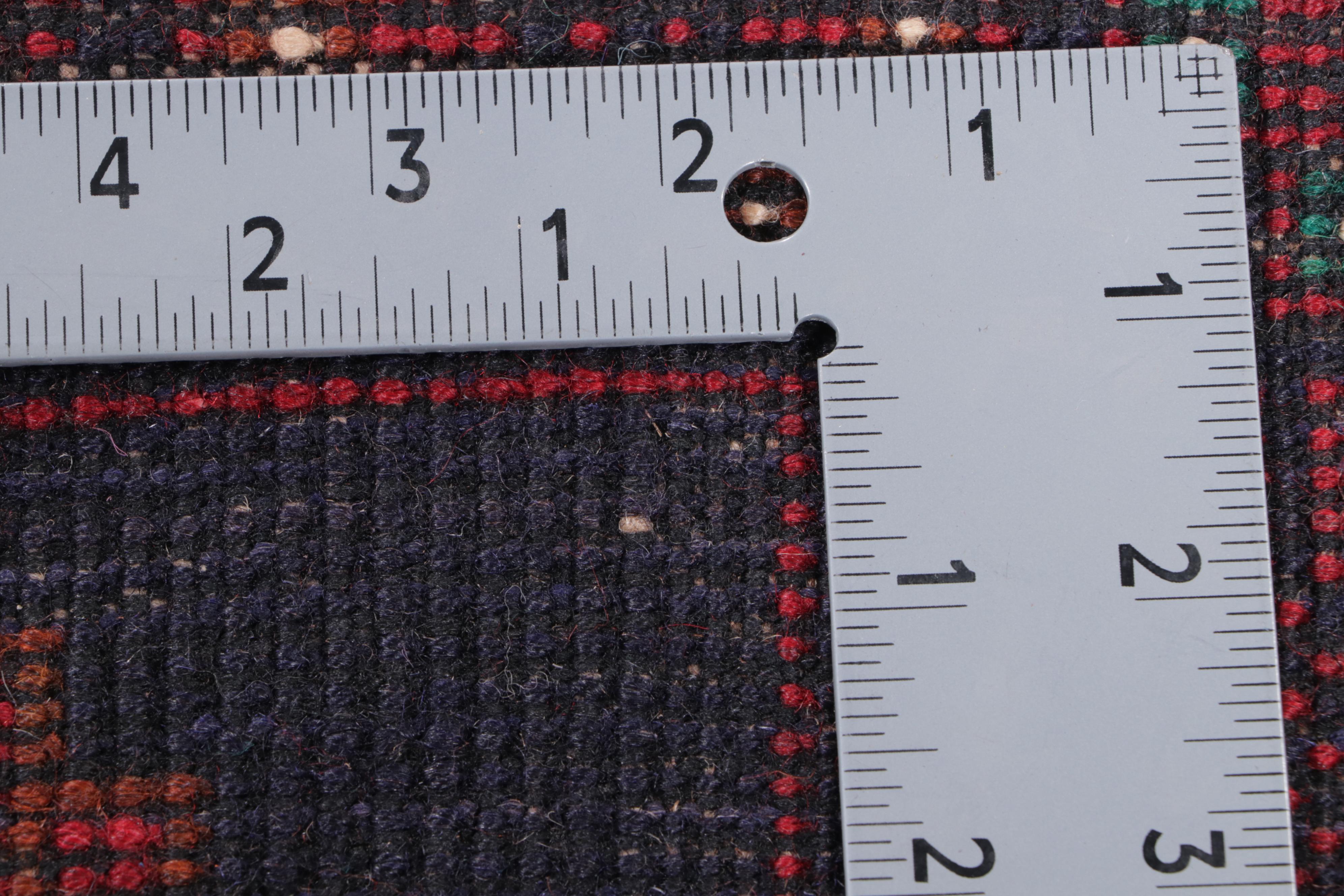 2'9 x 4'5 Hand-Knotted Afghan Teimani Accent Rug