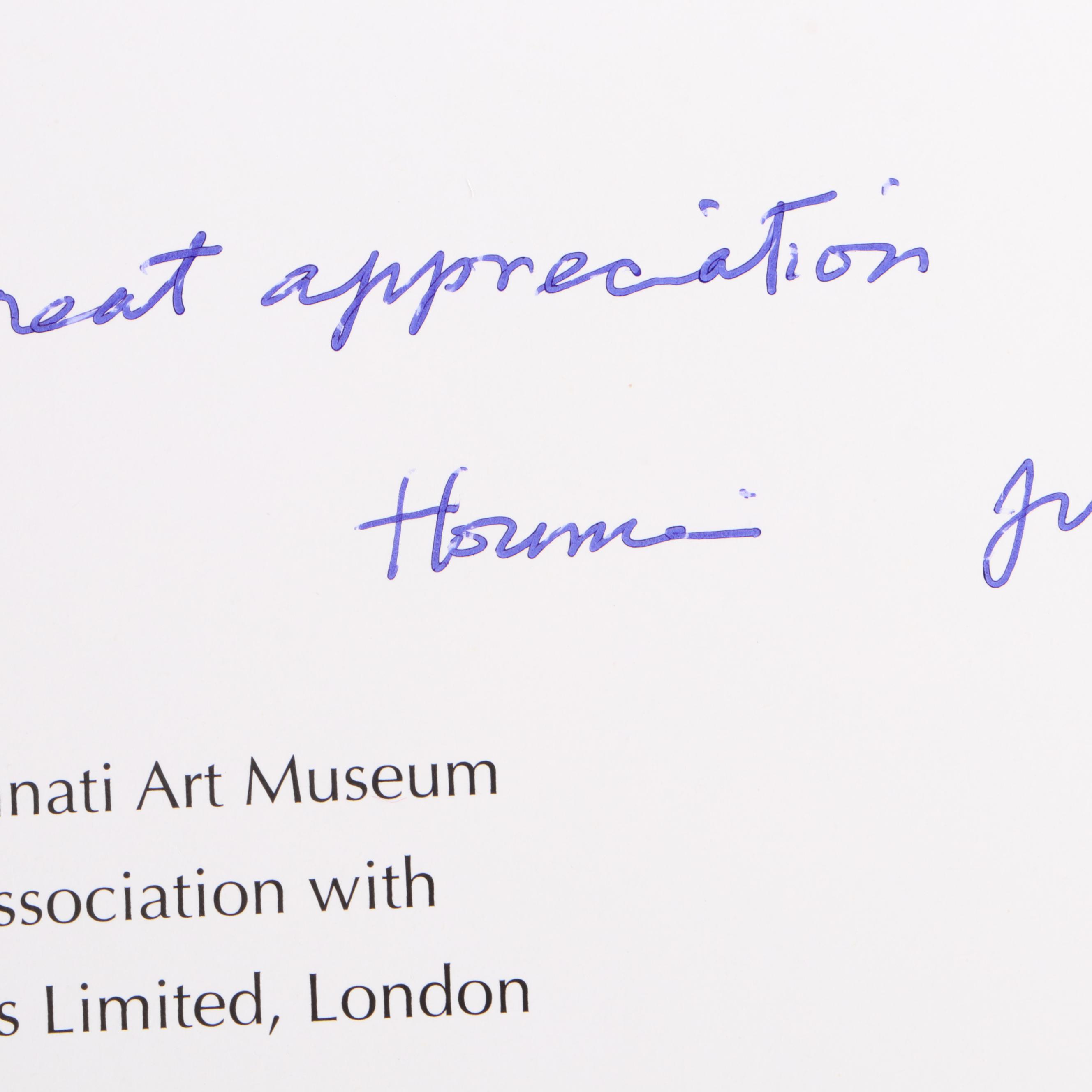 Signed "Masterpieces of Japanese Art" by Hou-mei Sung and More with Fans