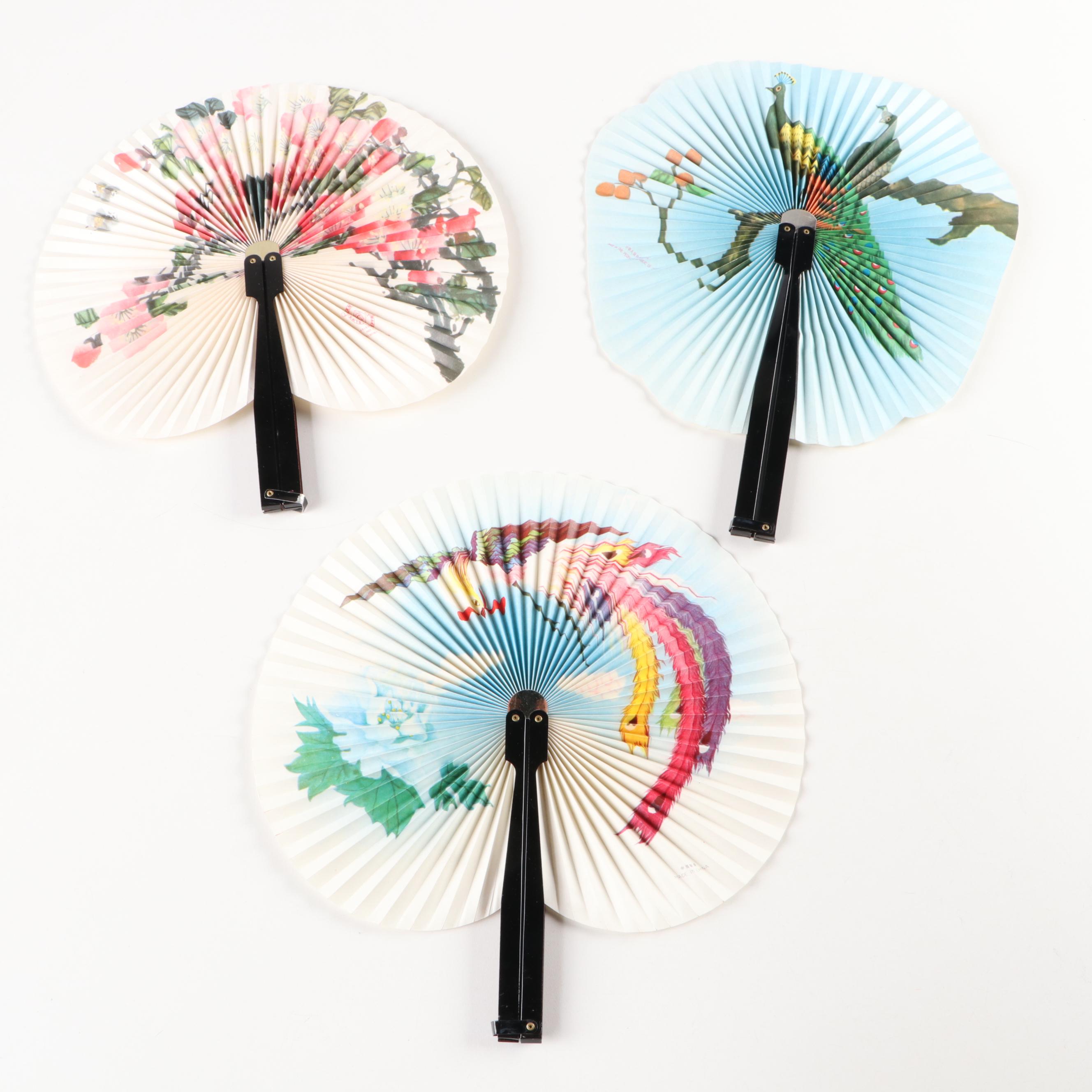 Signed "Masterpieces of Japanese Art" by Hou-mei Sung and More with Fans