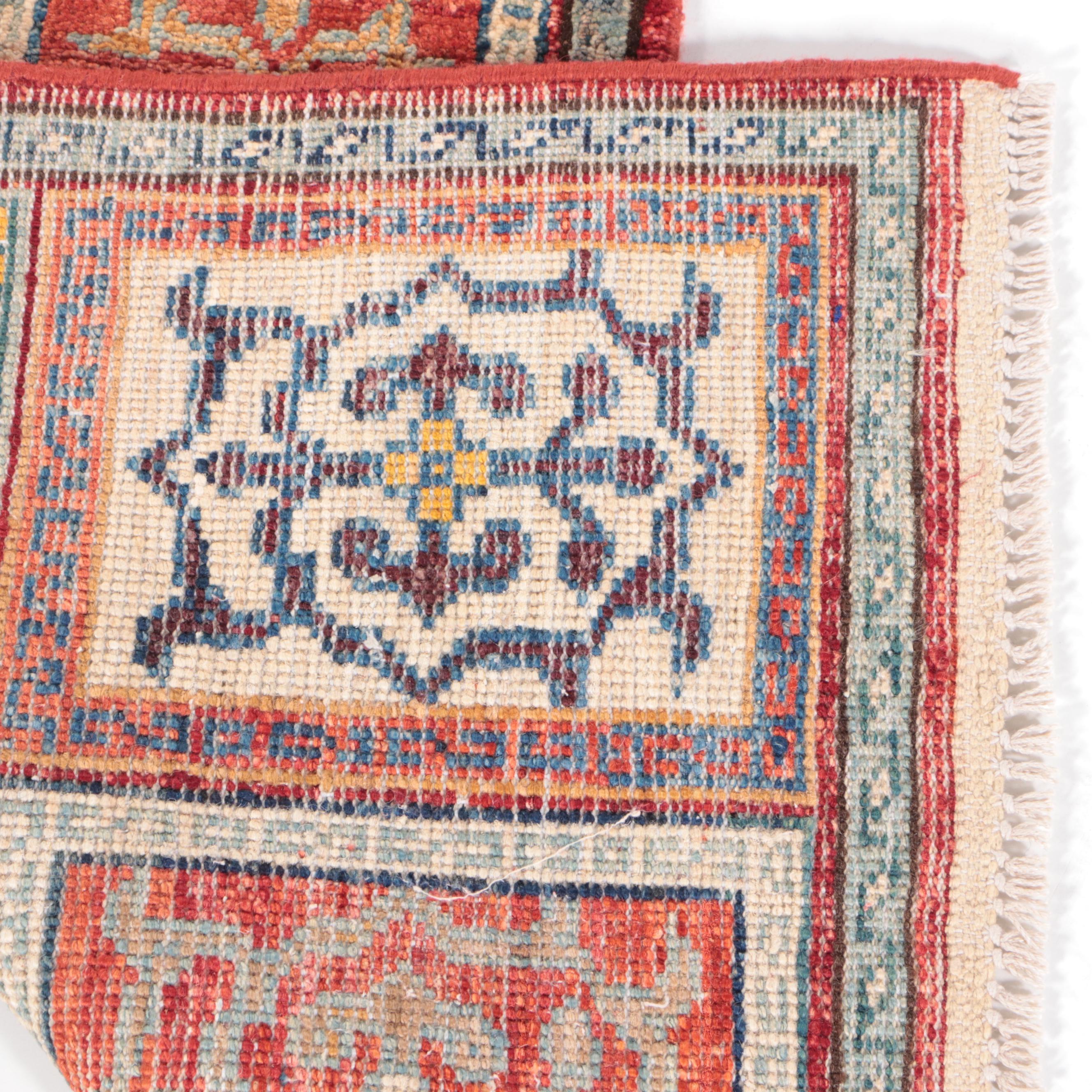 1'7 x 3'3 Hand-Knotted Persian Hamadan Accent Rug
