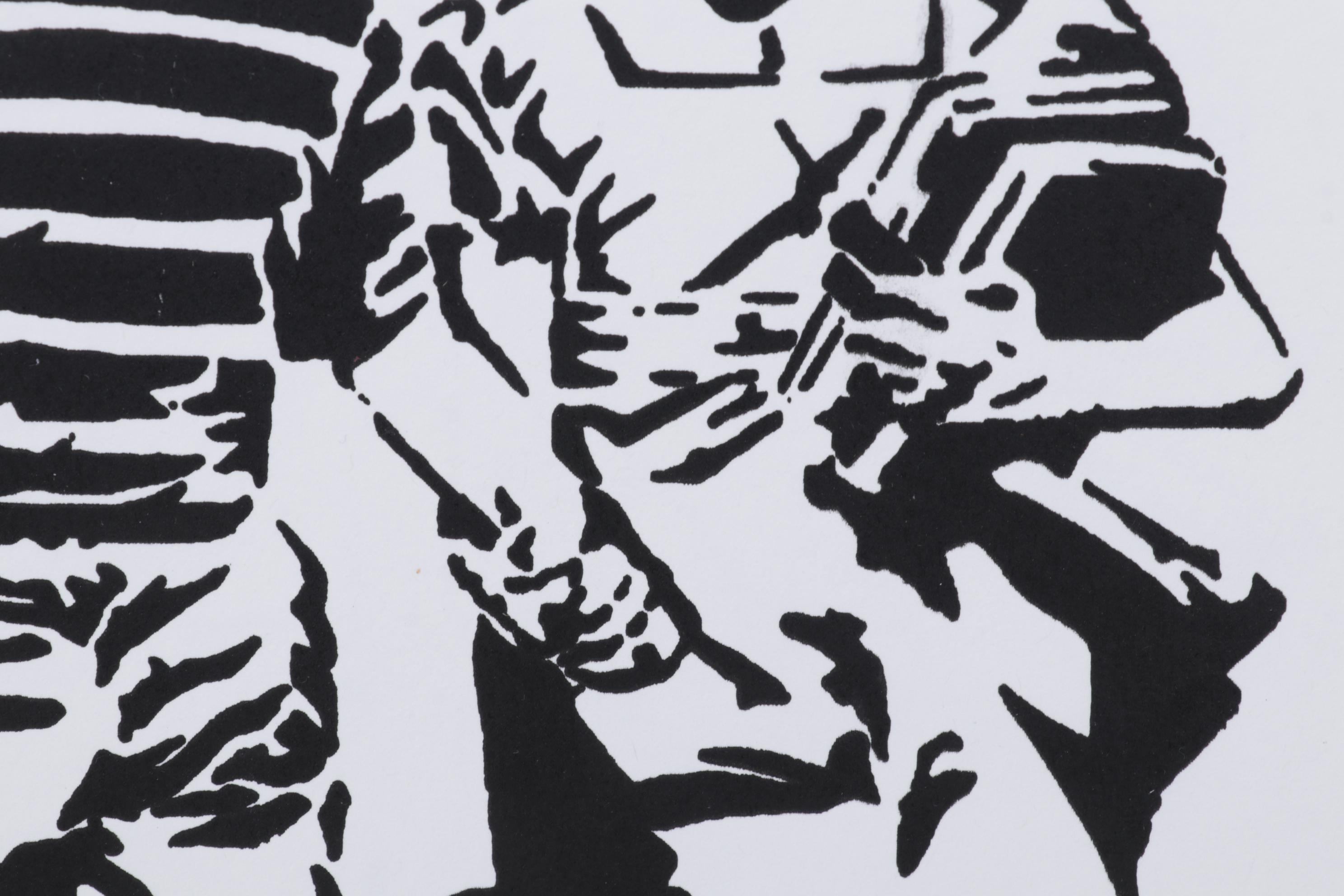 Limited Edition Print After Bansky's "Jack and Jill", 2020