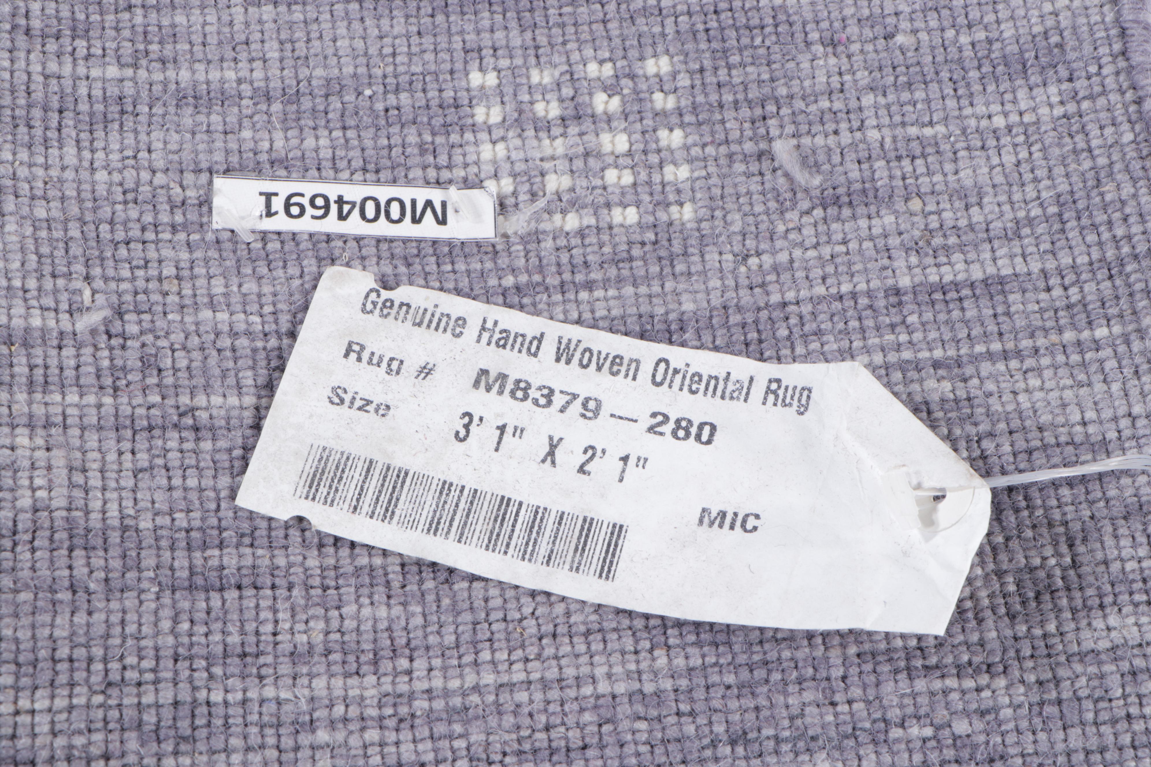 2' x 3' Hand-Knotted Indo-Persian Gabbeh Accent Rug