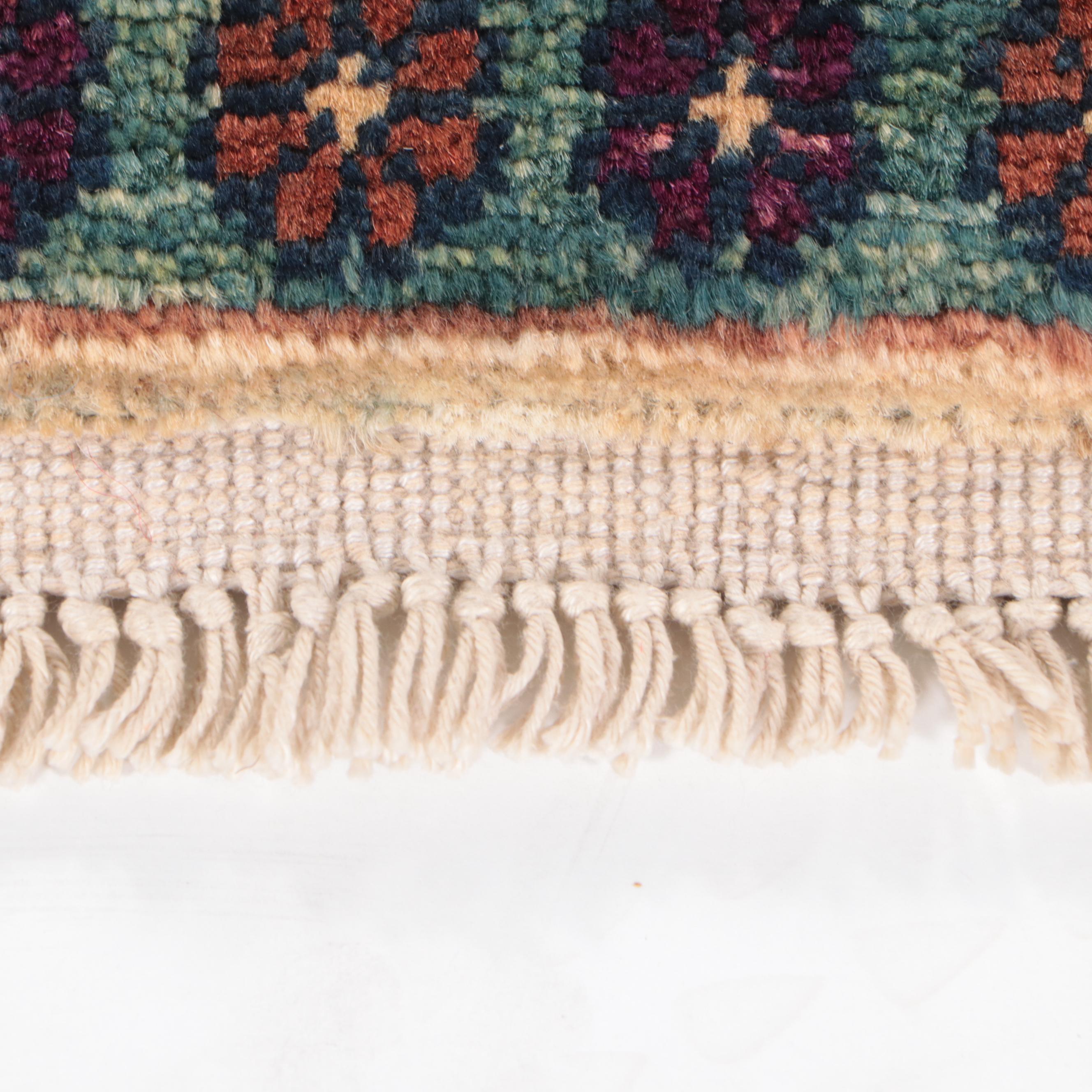 1'8 x 3'4 Hand-Knotted Afghan Baluch Accent Rug