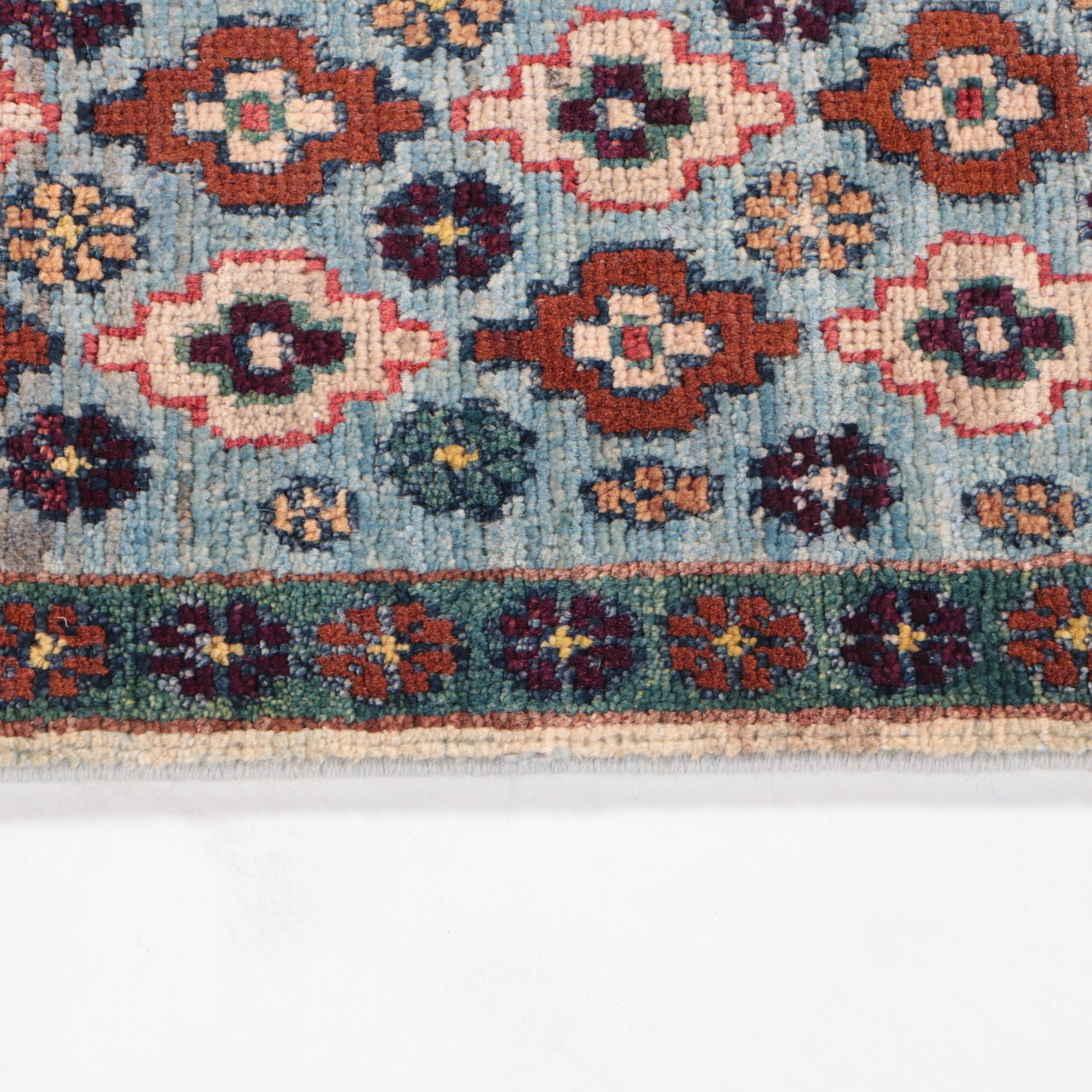 1'8 x 3'4 Hand-Knotted Afghan Baluch Accent Rug