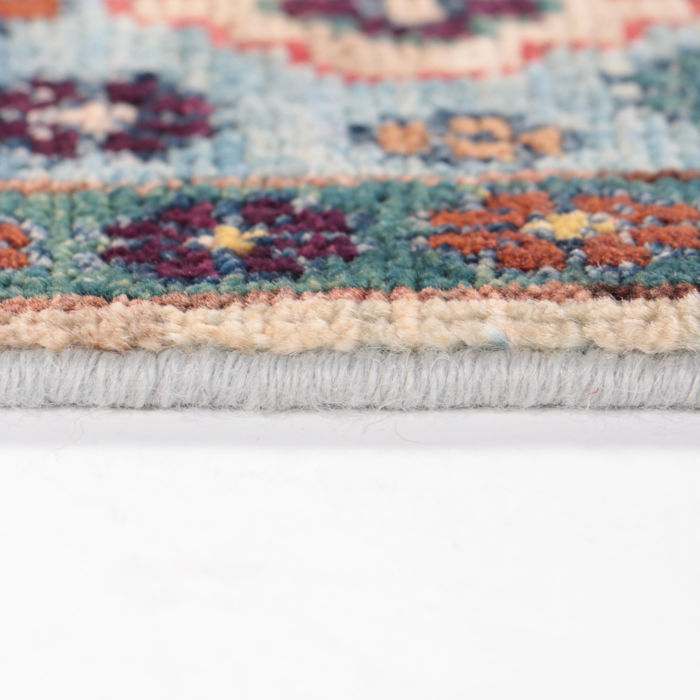 1'8 x 3'4 Hand-Knotted Afghan Baluch Accent Rug