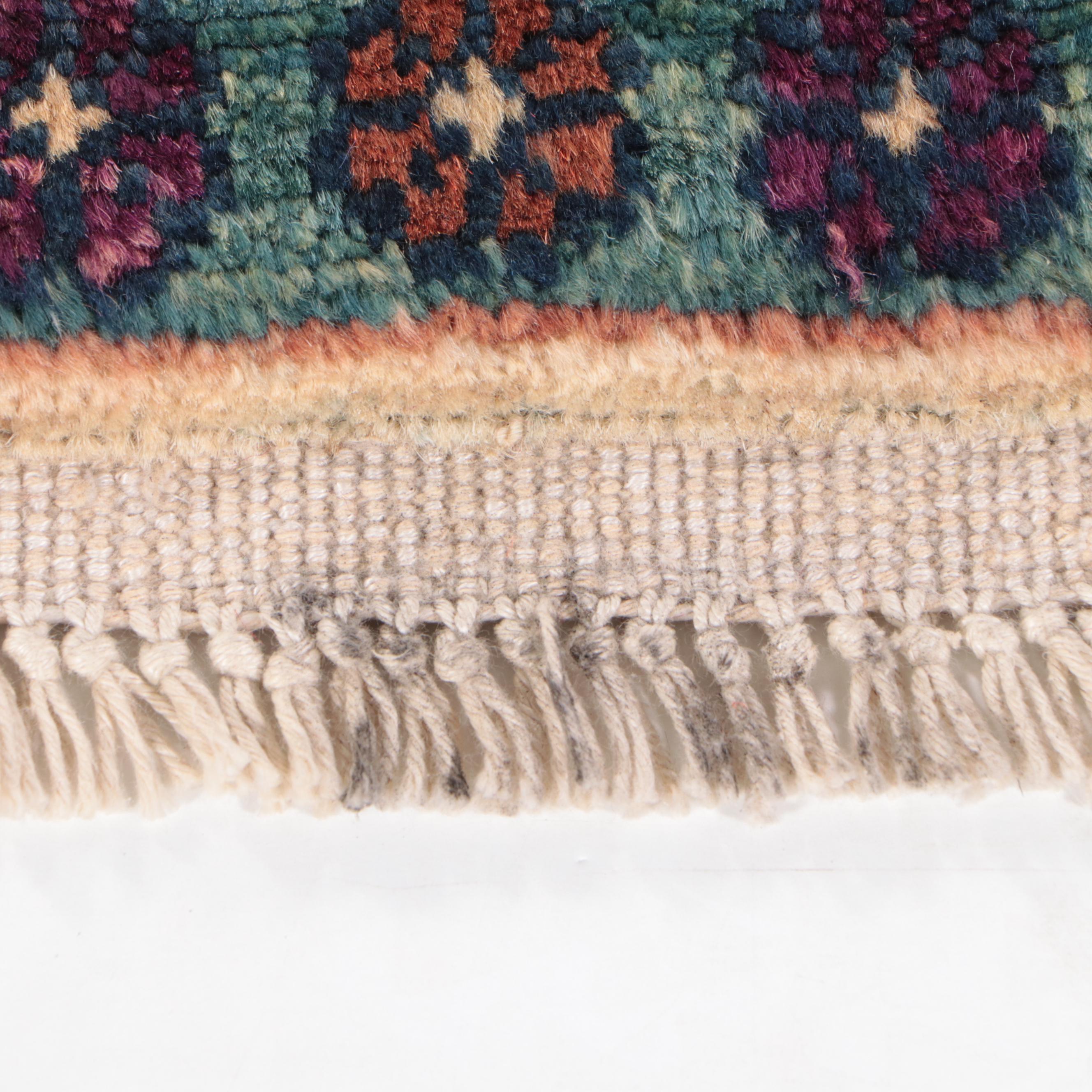 1'8 x 3'4 Hand-Knotted Afghan Baluch Accent Rug