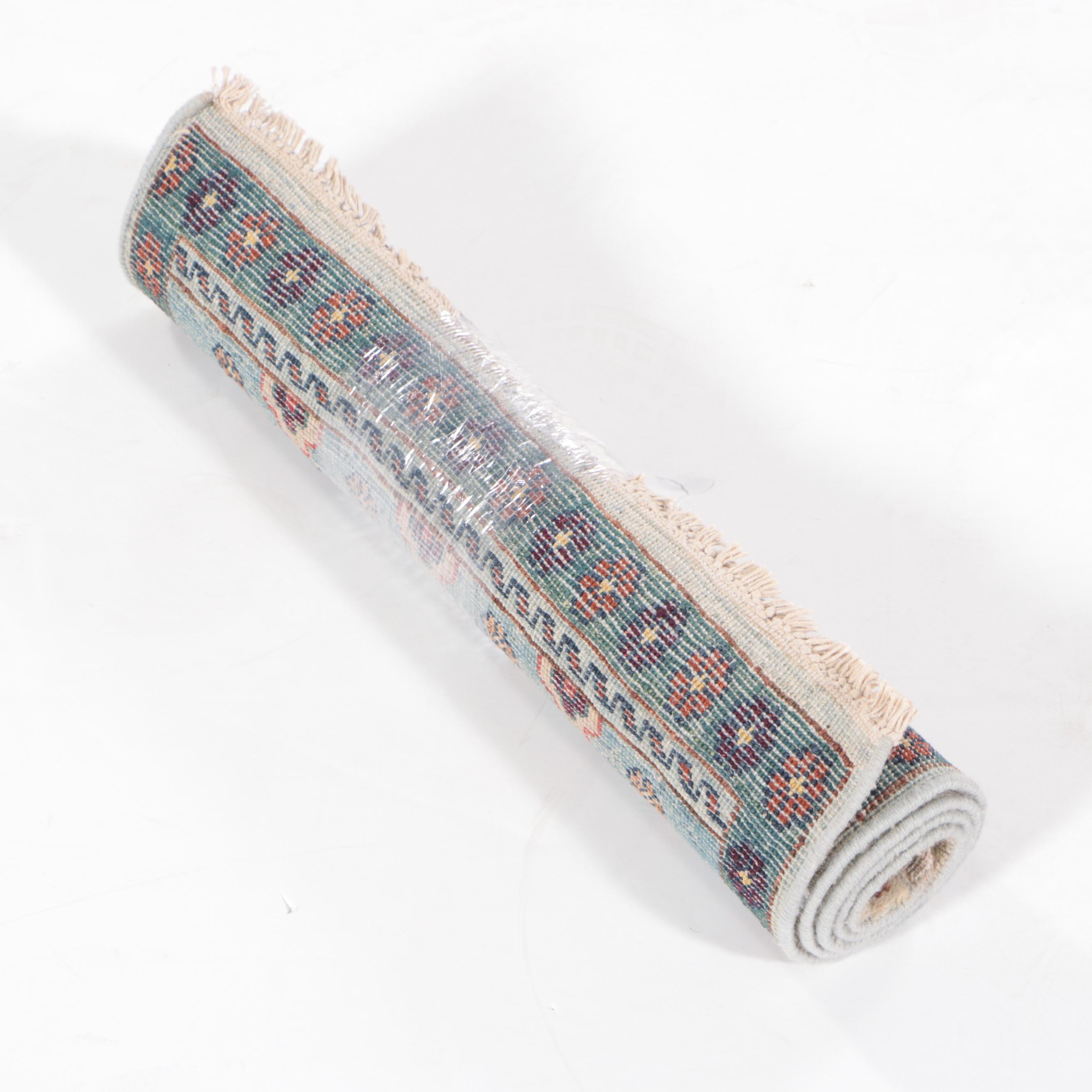 1'8 x 3'4 Hand-Knotted Afghan Baluch Accent Rug