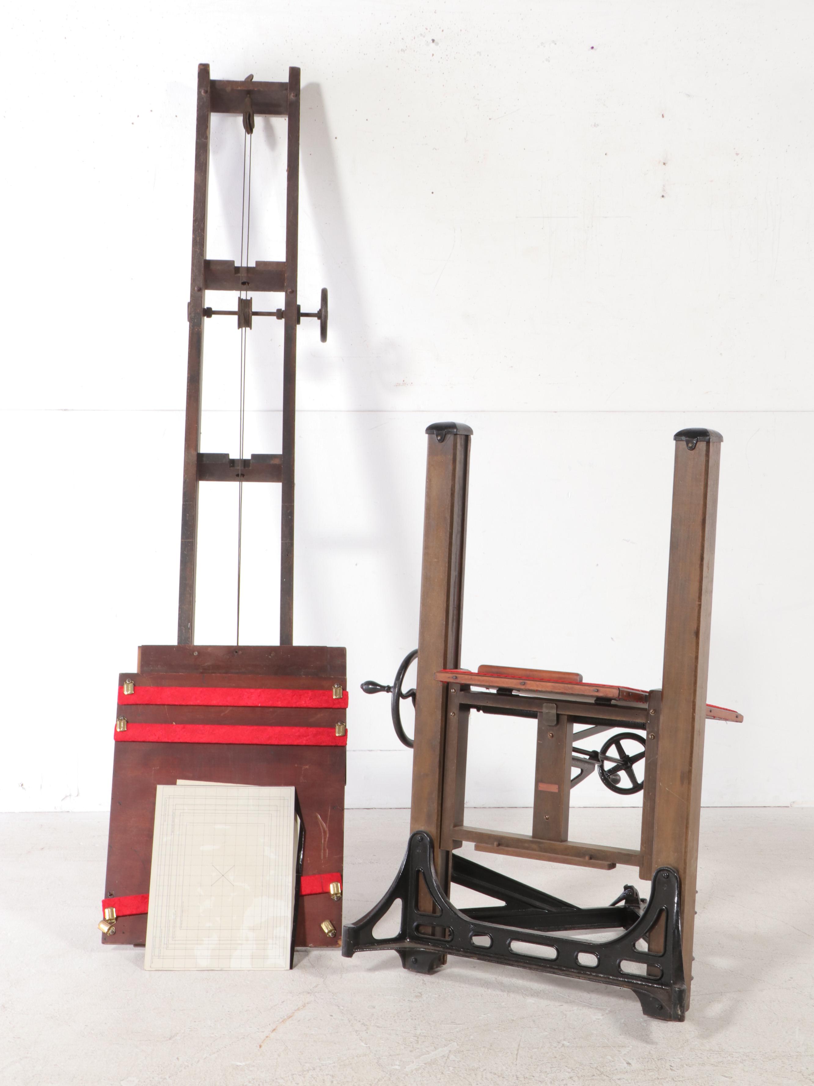 Agfa Ansco Company Studio Camera on Stand, Early 20th Century