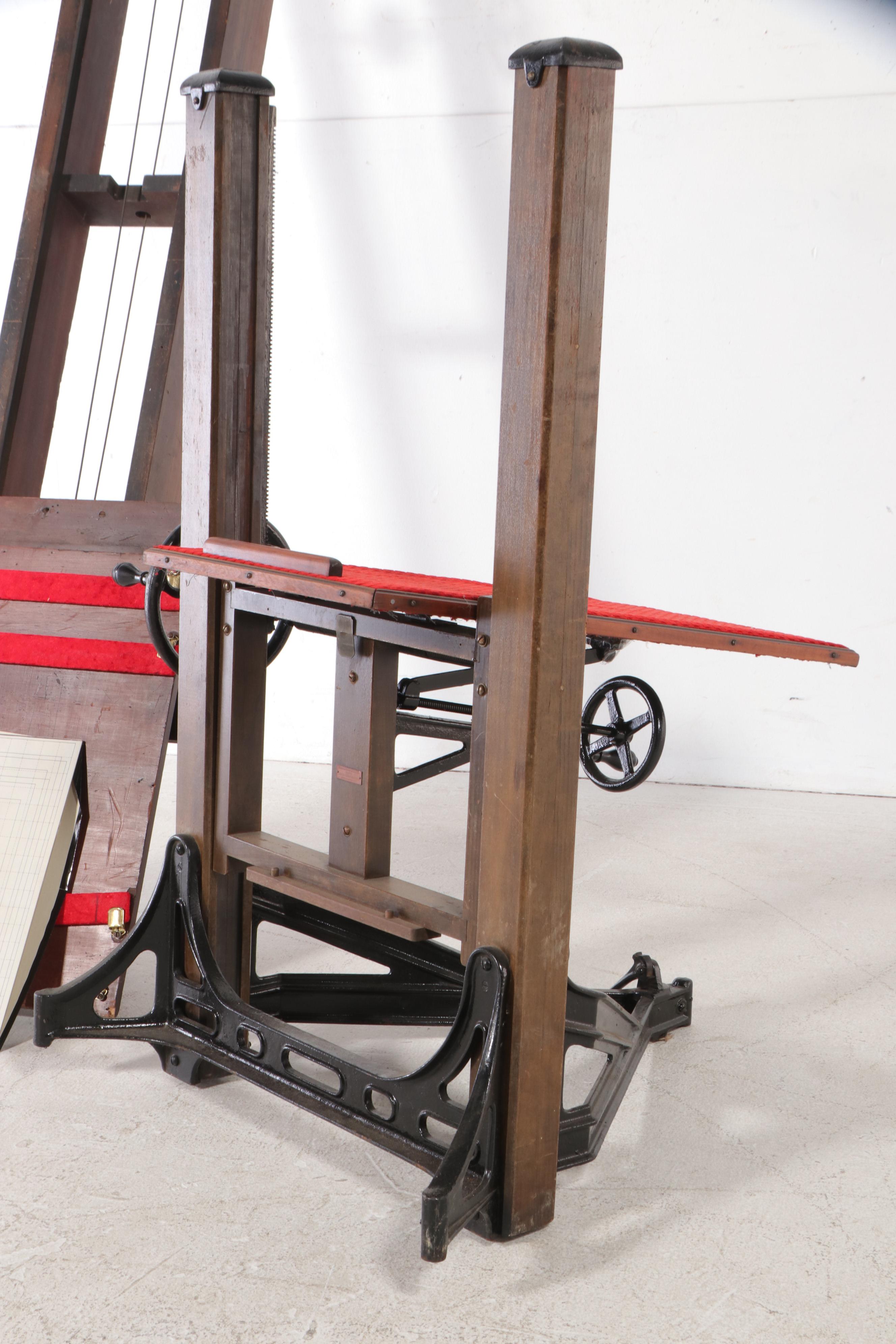 Agfa Ansco Company Studio Camera on Stand, Early 20th Century