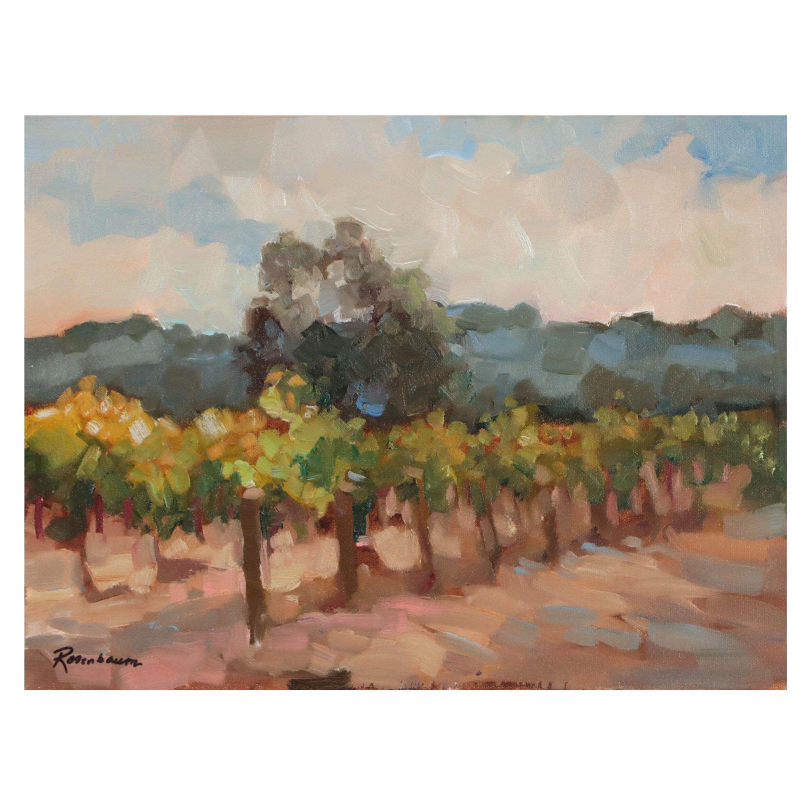 Sally Rosenbaum Landscape Oil Painting, 21st Century