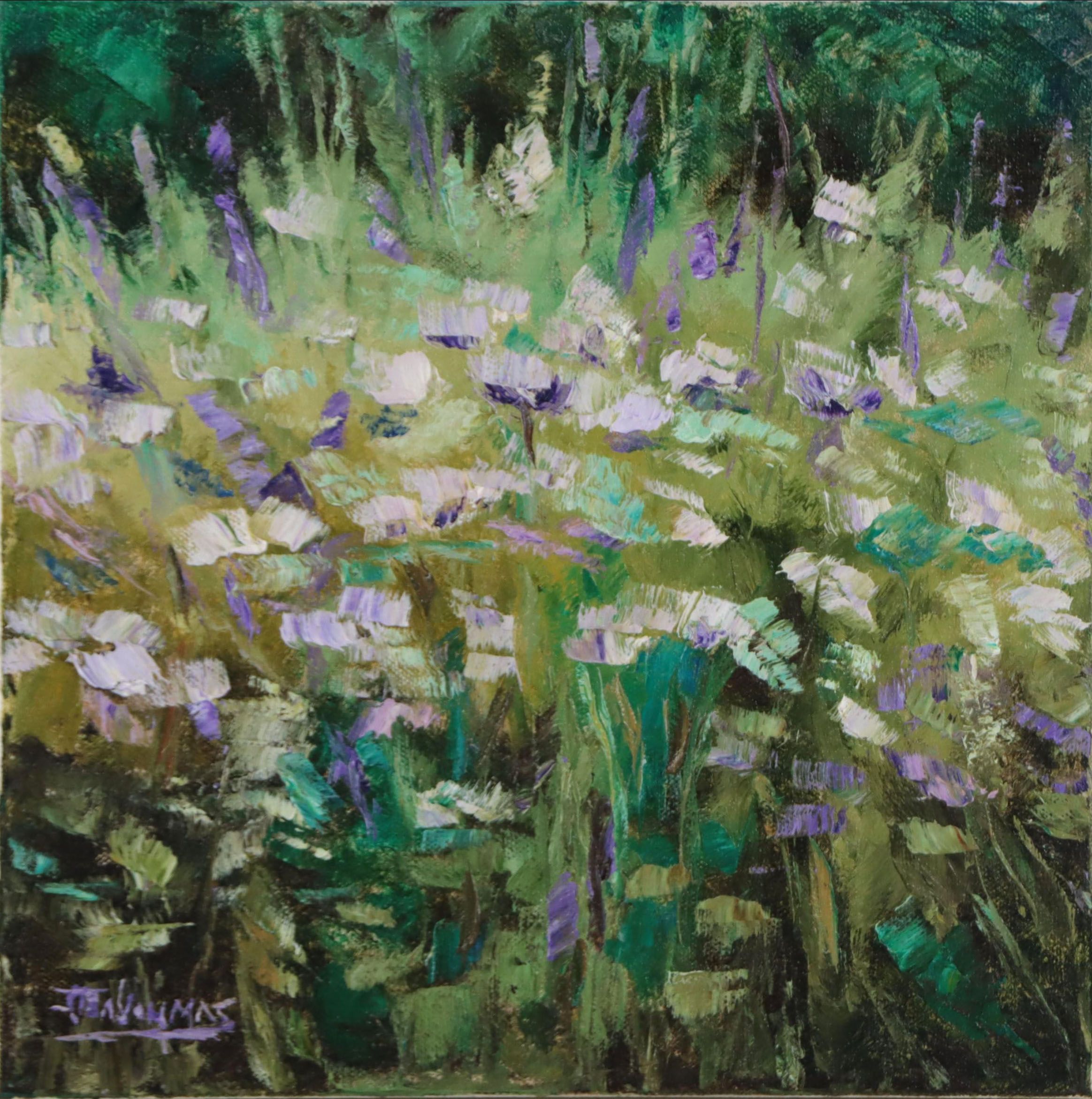 James Baldoumas Oil Painting "Side of the Road," 2023