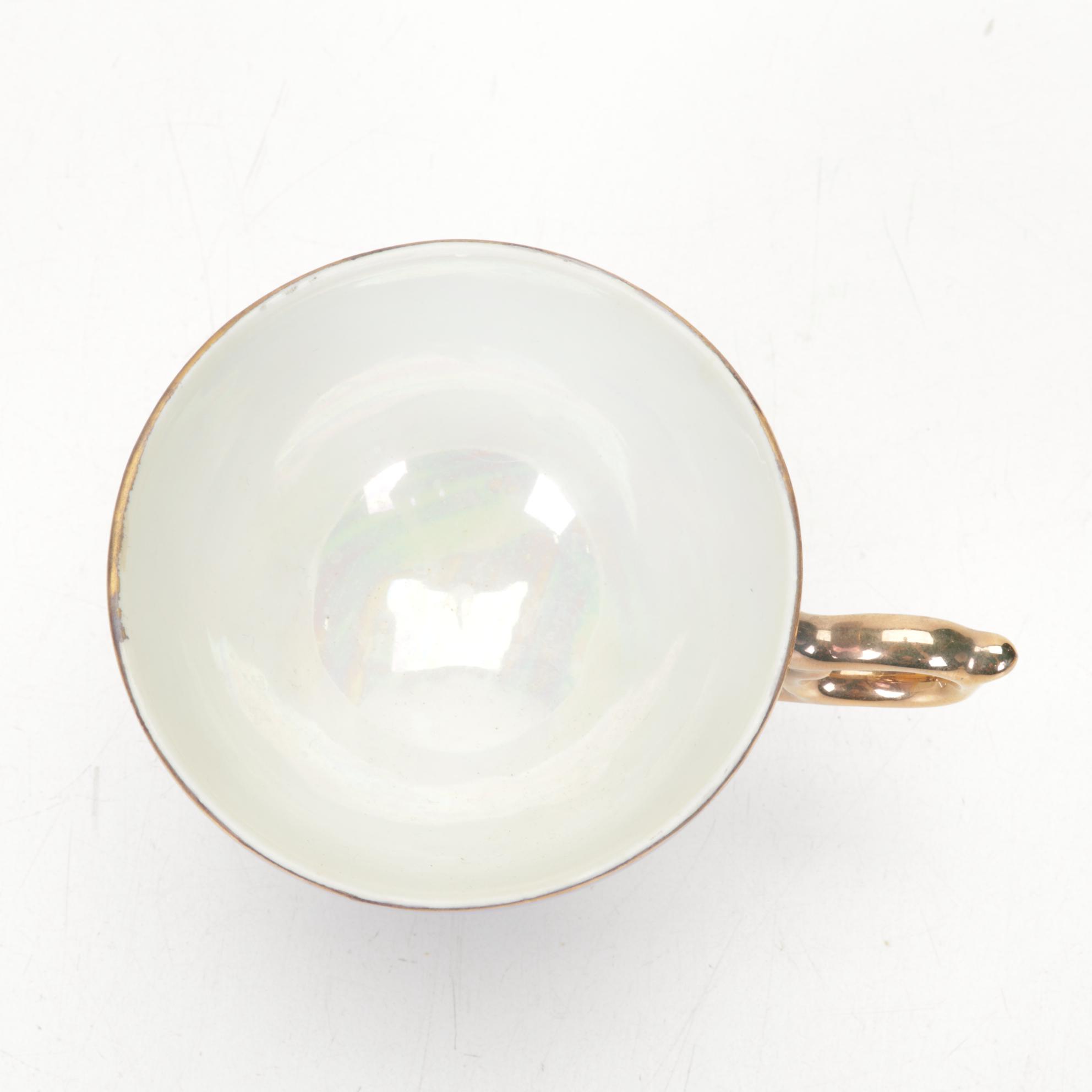 Royal Sealy China and Assorted Porcelain Teacup and Saucer Collection