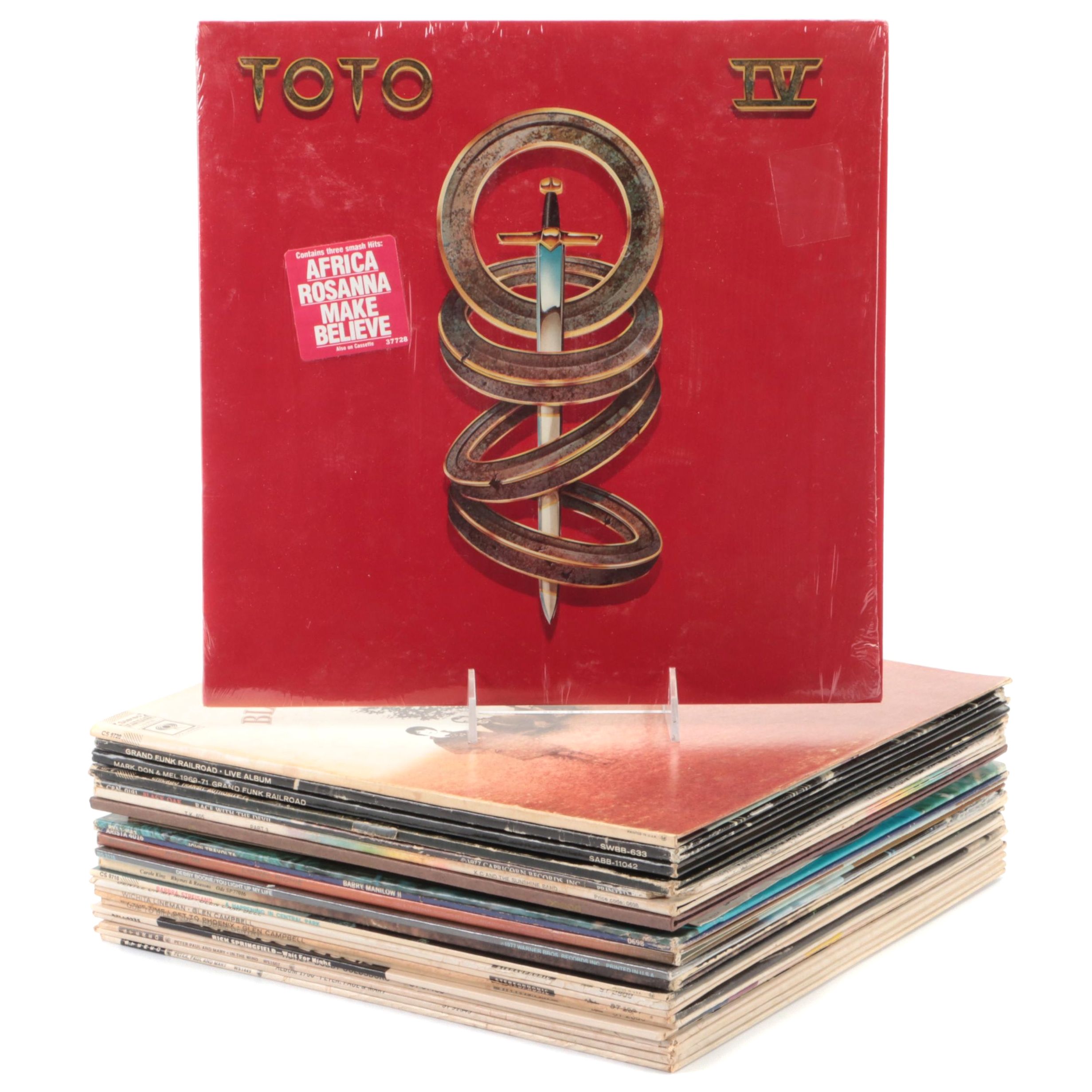 Toto with Black Oak, Jesus Christ Superstar, John Travolta and More Records