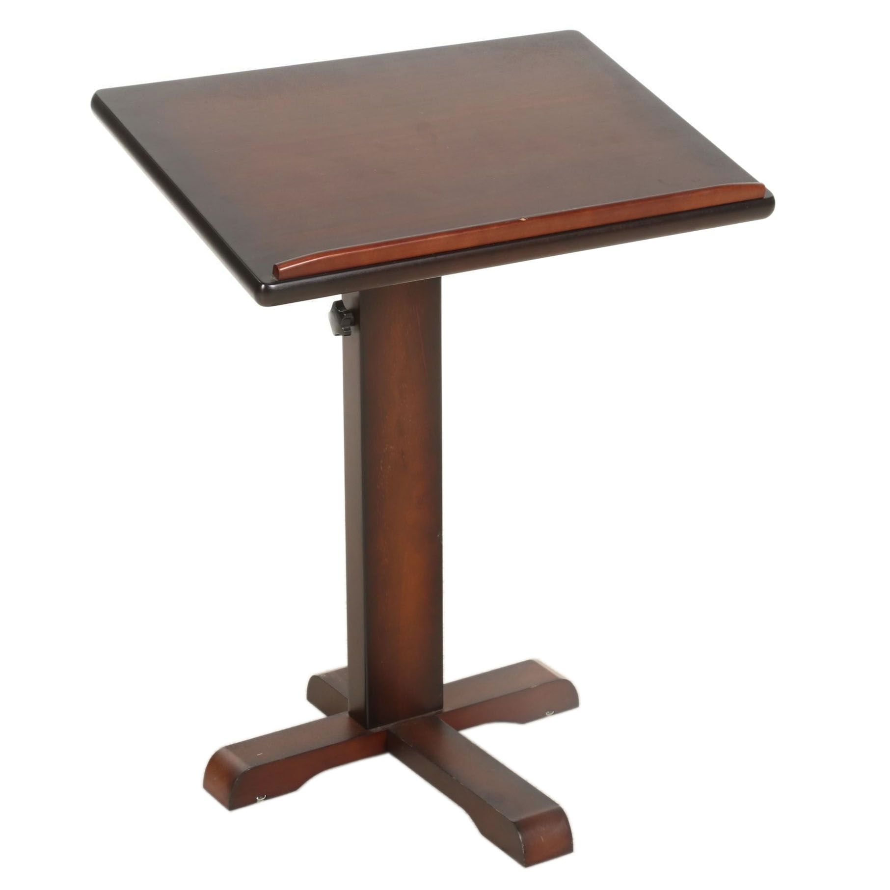Adjustable Mahogany-Finish Lectern