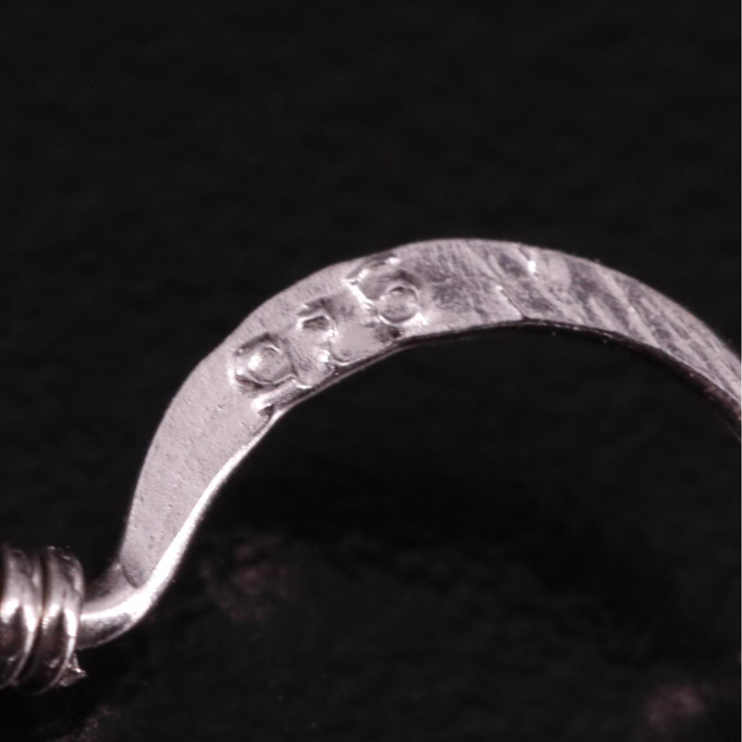 Sterling Filled Corundum Earrings