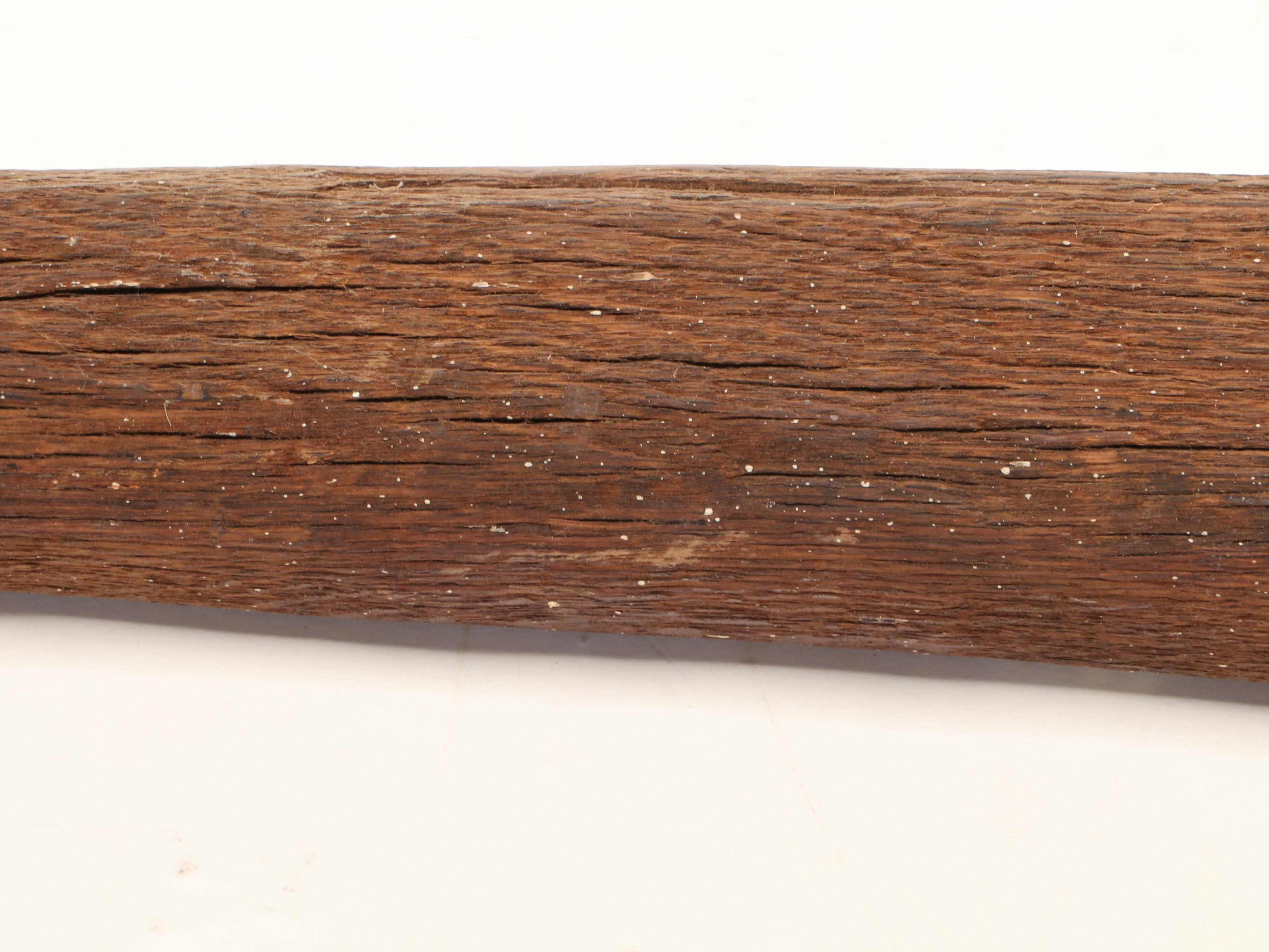 Wood and Wrought Iron Oxen Yoke