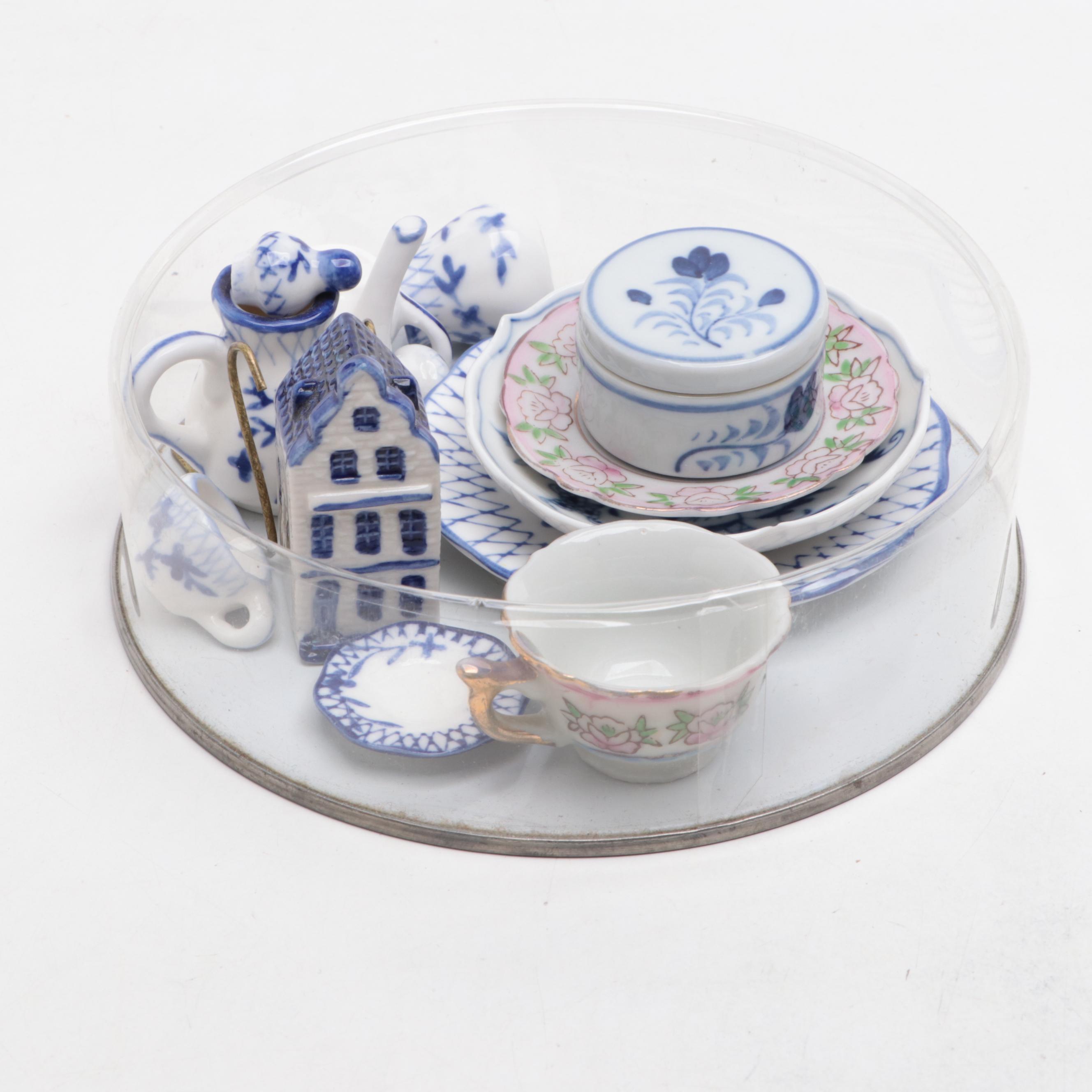 Hall Pottery, Wind River with Other Stoneware Bowls, Crock, Figurines and More