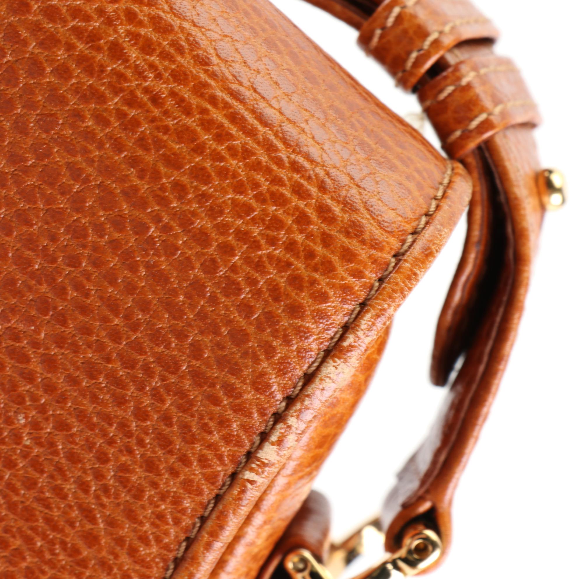 Must de Cartier Flap Shoulder Bag in Grain Leather