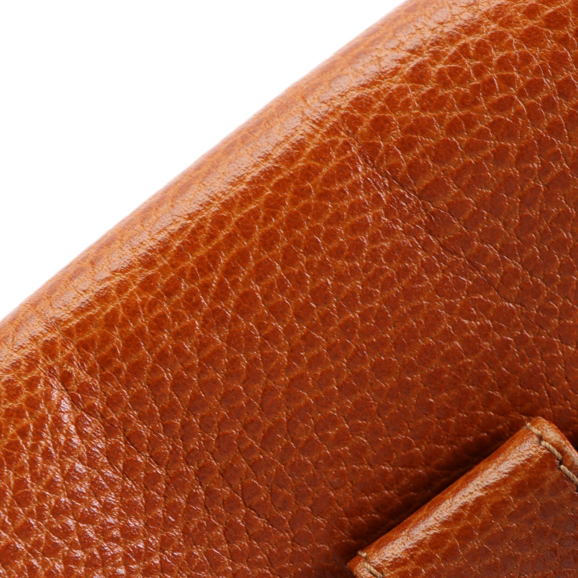 Must de Cartier Flap Shoulder Bag in Grain Leather