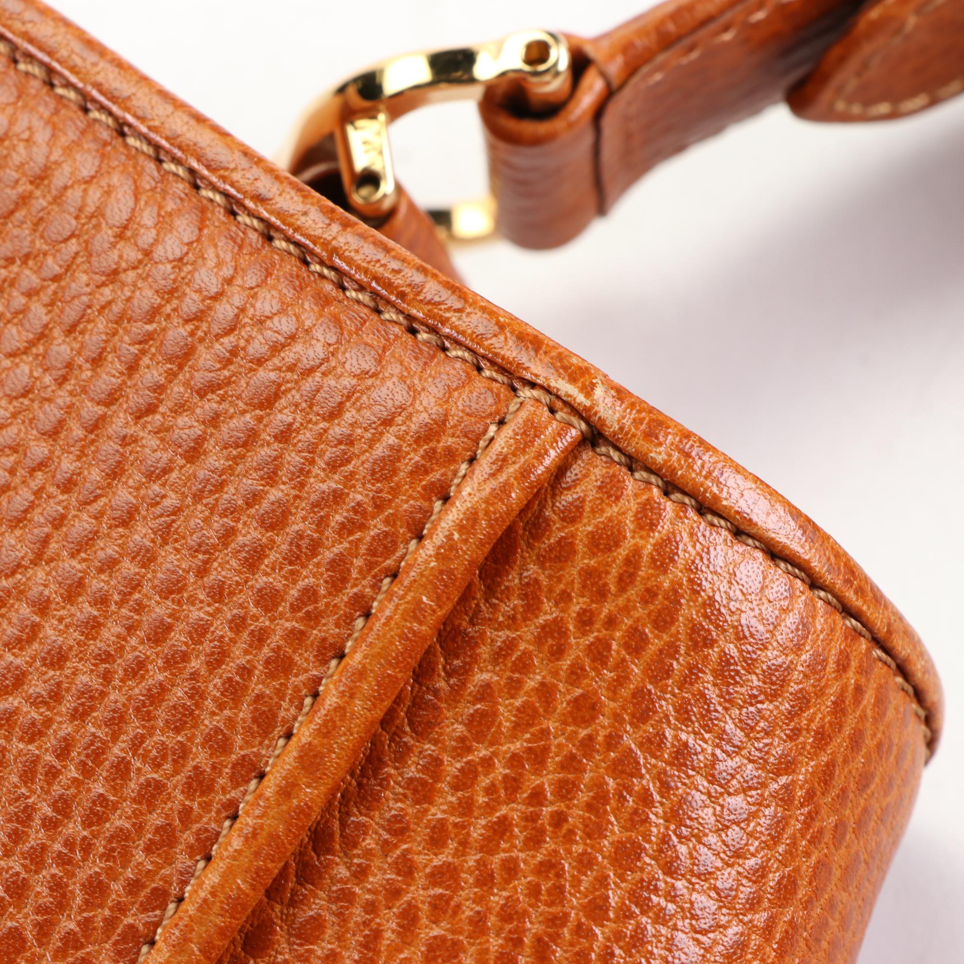 Must de Cartier Flap Shoulder Bag in Grain Leather