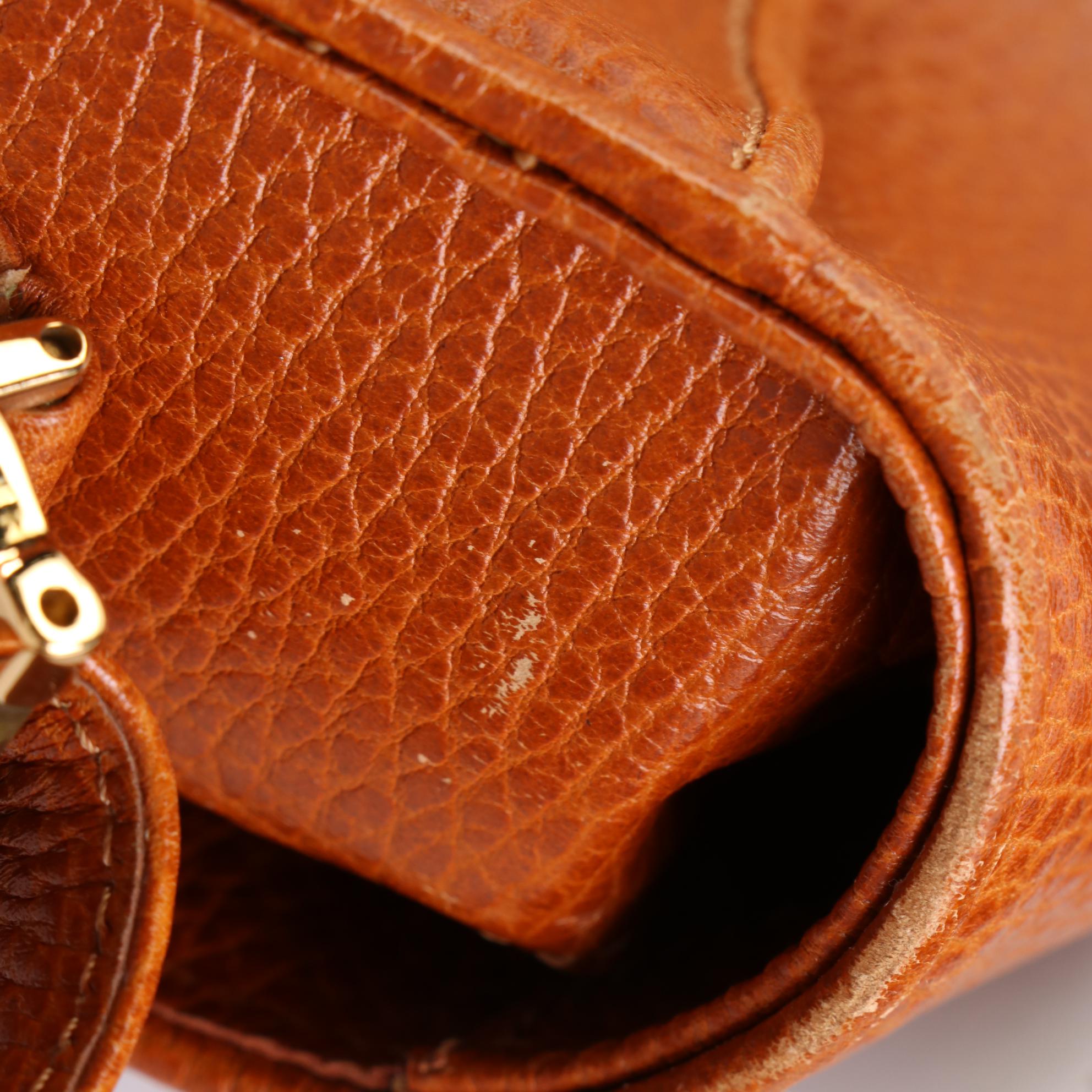 Must de Cartier Flap Shoulder Bag in Grain Leather