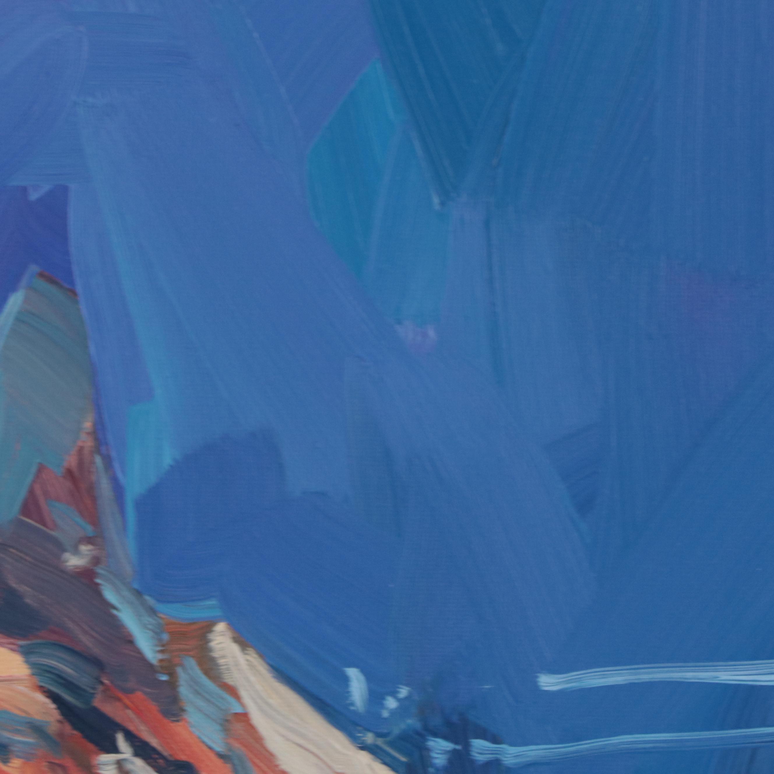 Jose Trujillo Oil Painting "The Lone Wolf," 2023