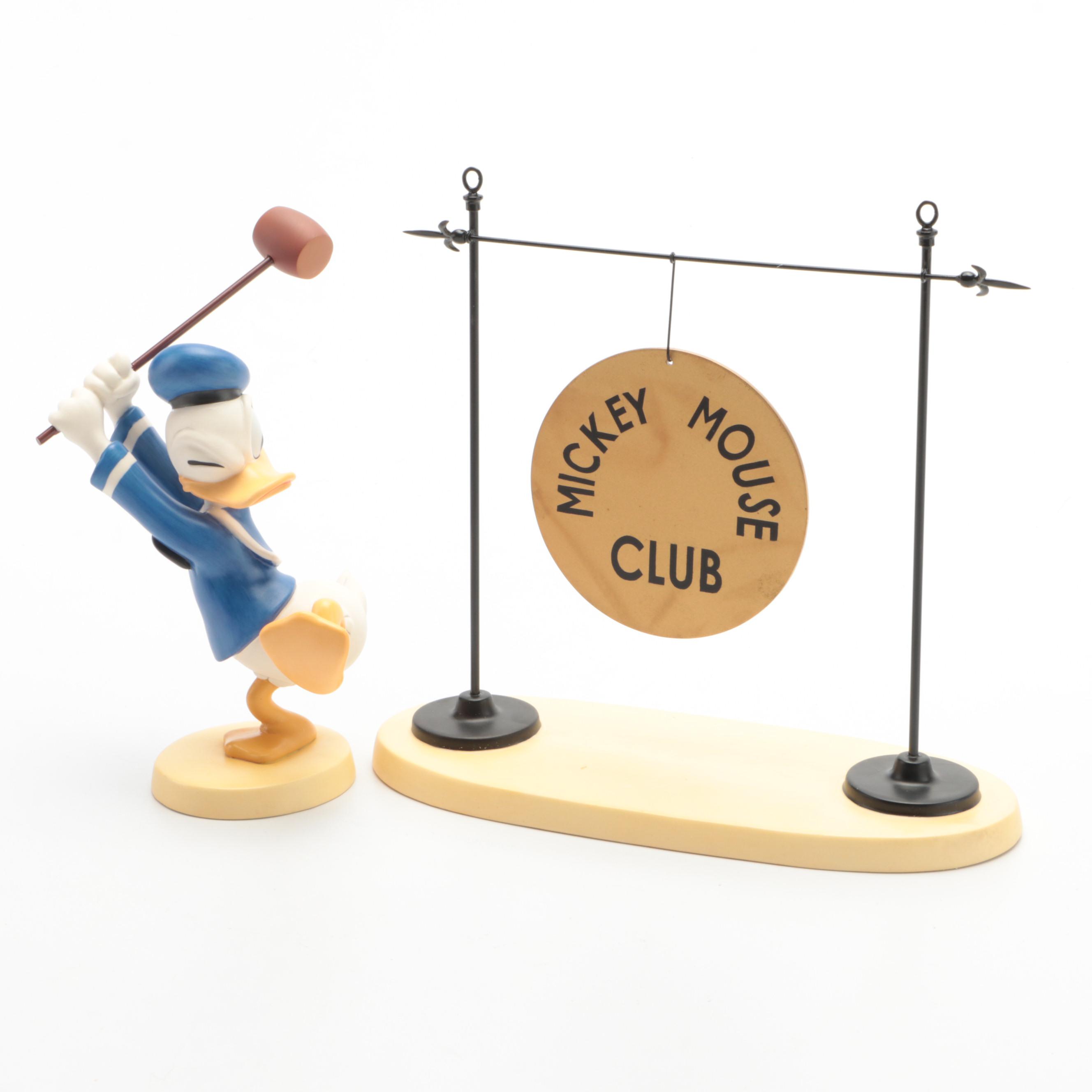 Walt Disney Classics Collection Ceramic Figurines with "The Mickey Mouse Club"