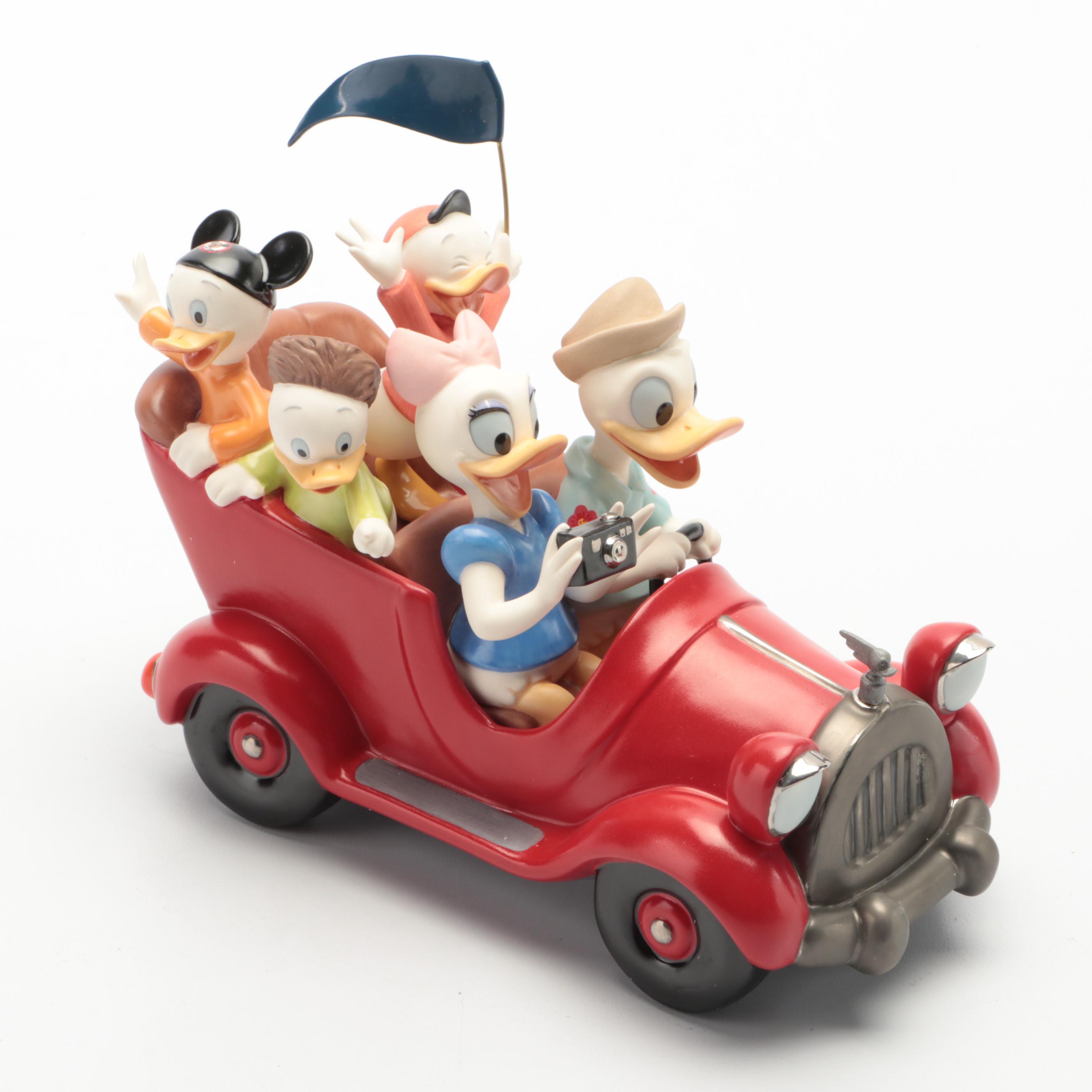 Walt Disney Classics Collection Ceramic Figurines with "The Mickey Mouse Club"