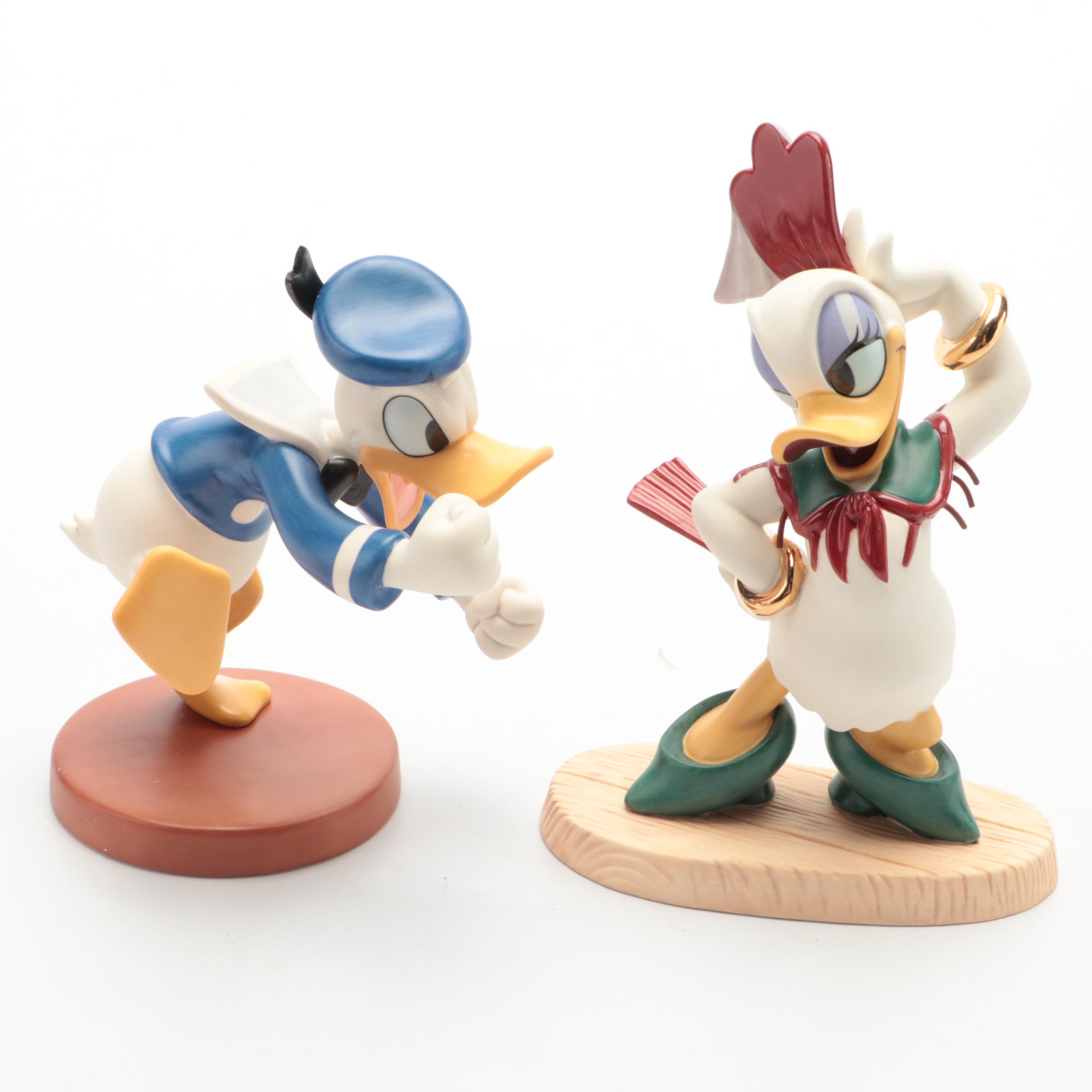 Walt Disney Classics Collection Ceramic Figurines with "The Mickey Mouse Club"