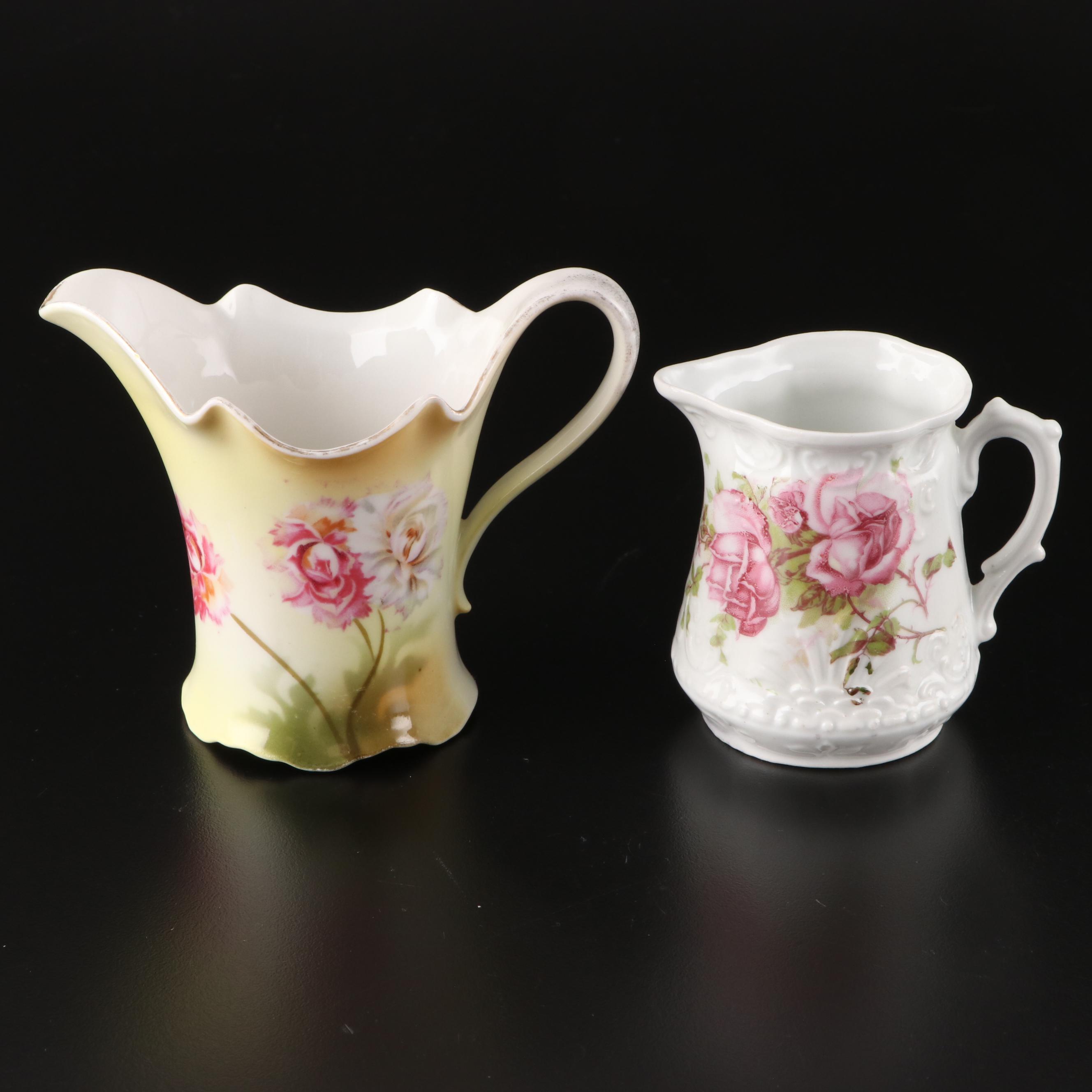 Schmidt Porcelain Teapot with Other Victorian Tableware and Accessories