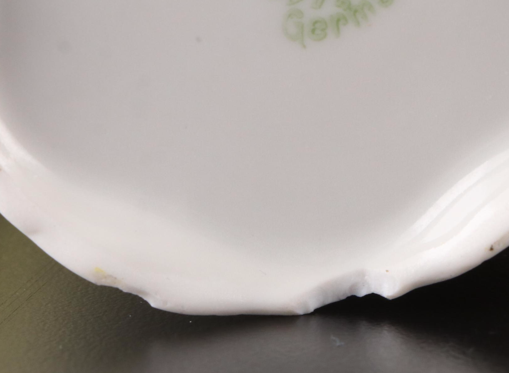 Schmidt Porcelain Teapot with Other Victorian Tableware and Accessories